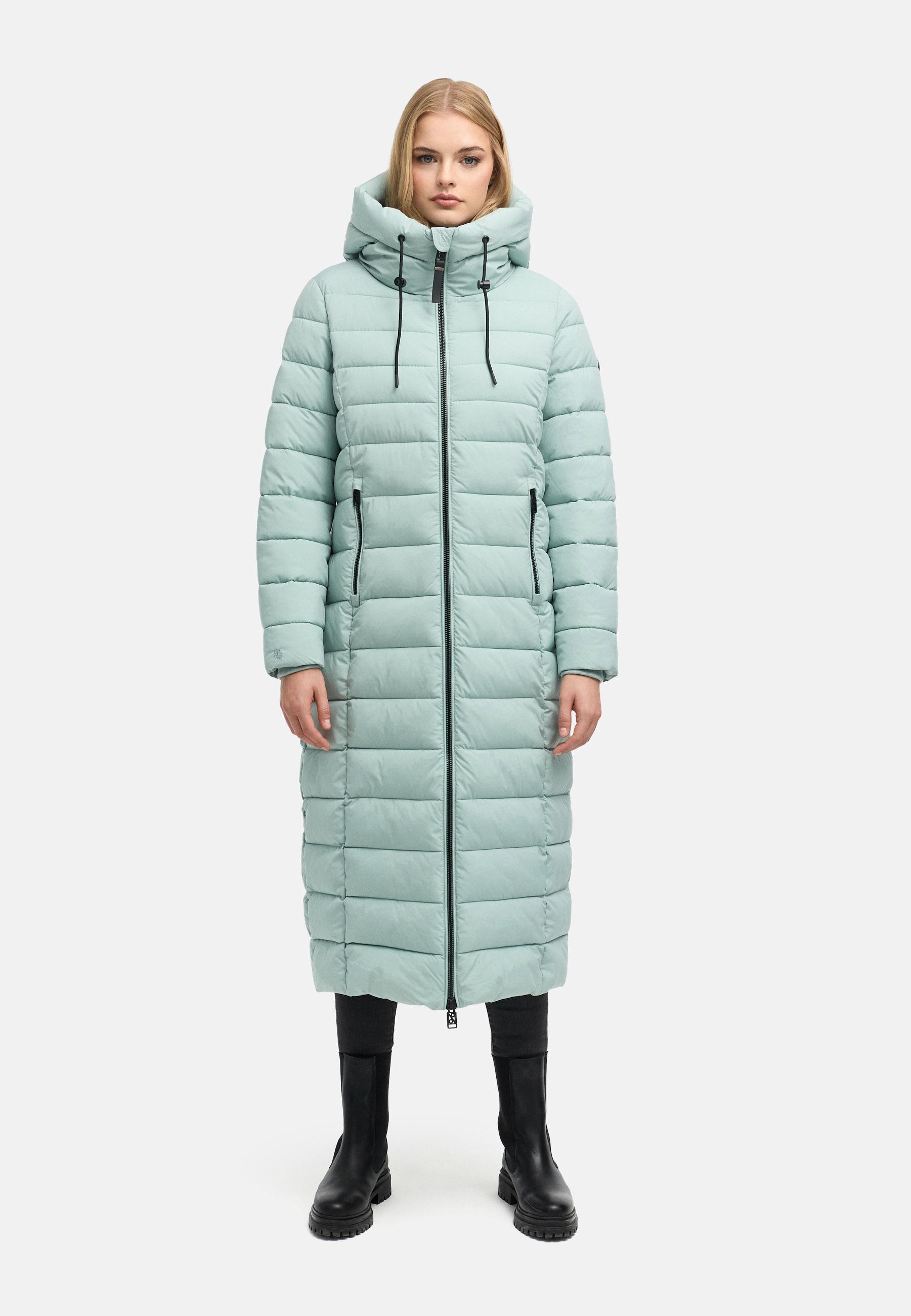 Steppmantel "Vanillawolke 14" Dusty Mint