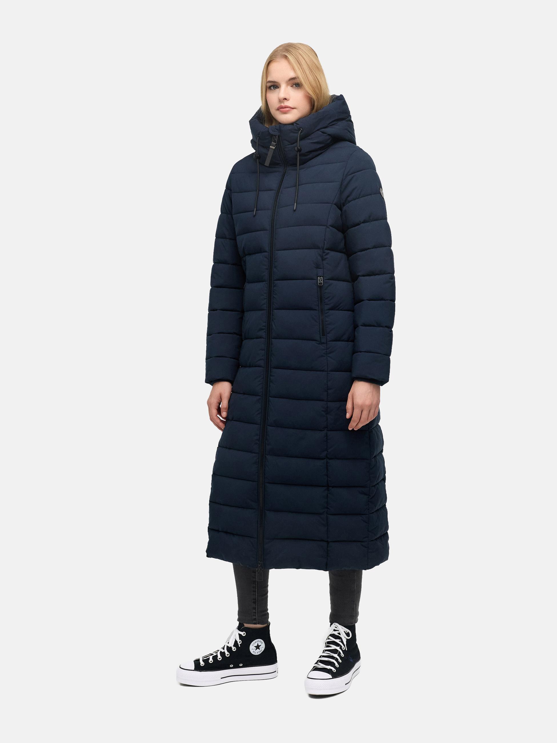Steppmantel "Vanillawolke 14" Navy