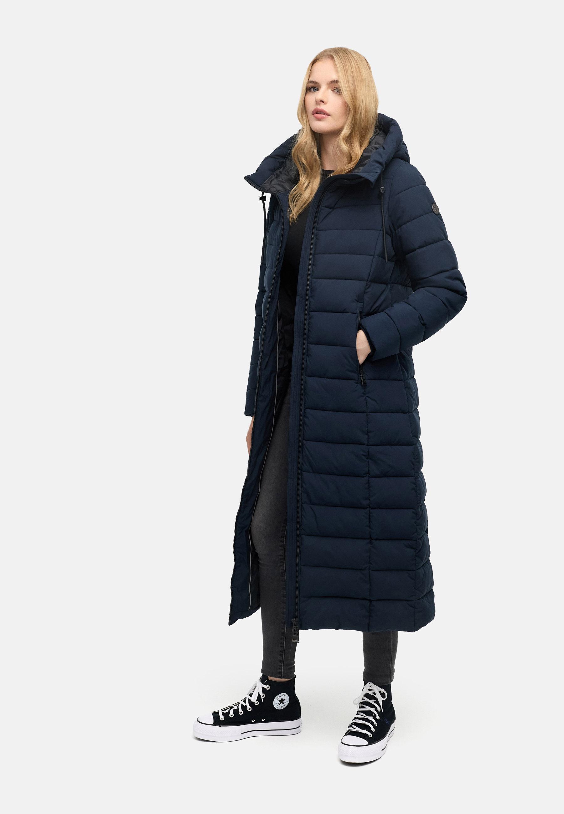Steppmantel "Vanillawolke 14" Navy