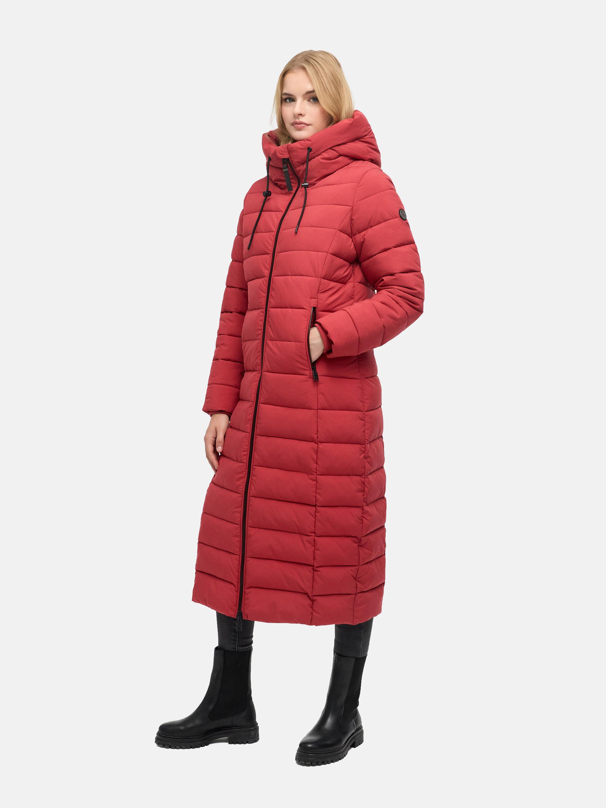 Steppmantel "Vanillawolke 14" Velvet Red