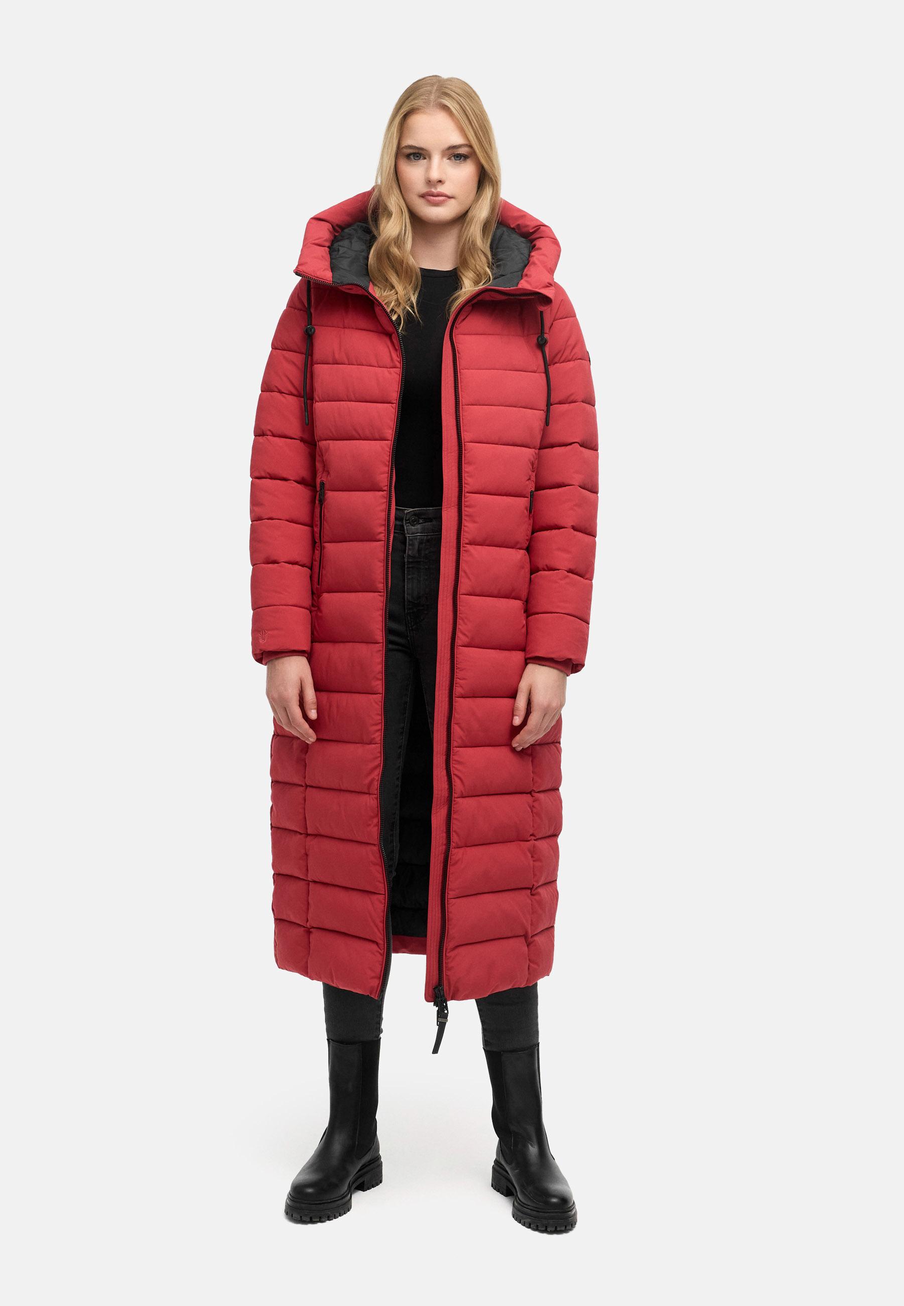 Steppmantel "Vanillawolke 14" Velvet Red