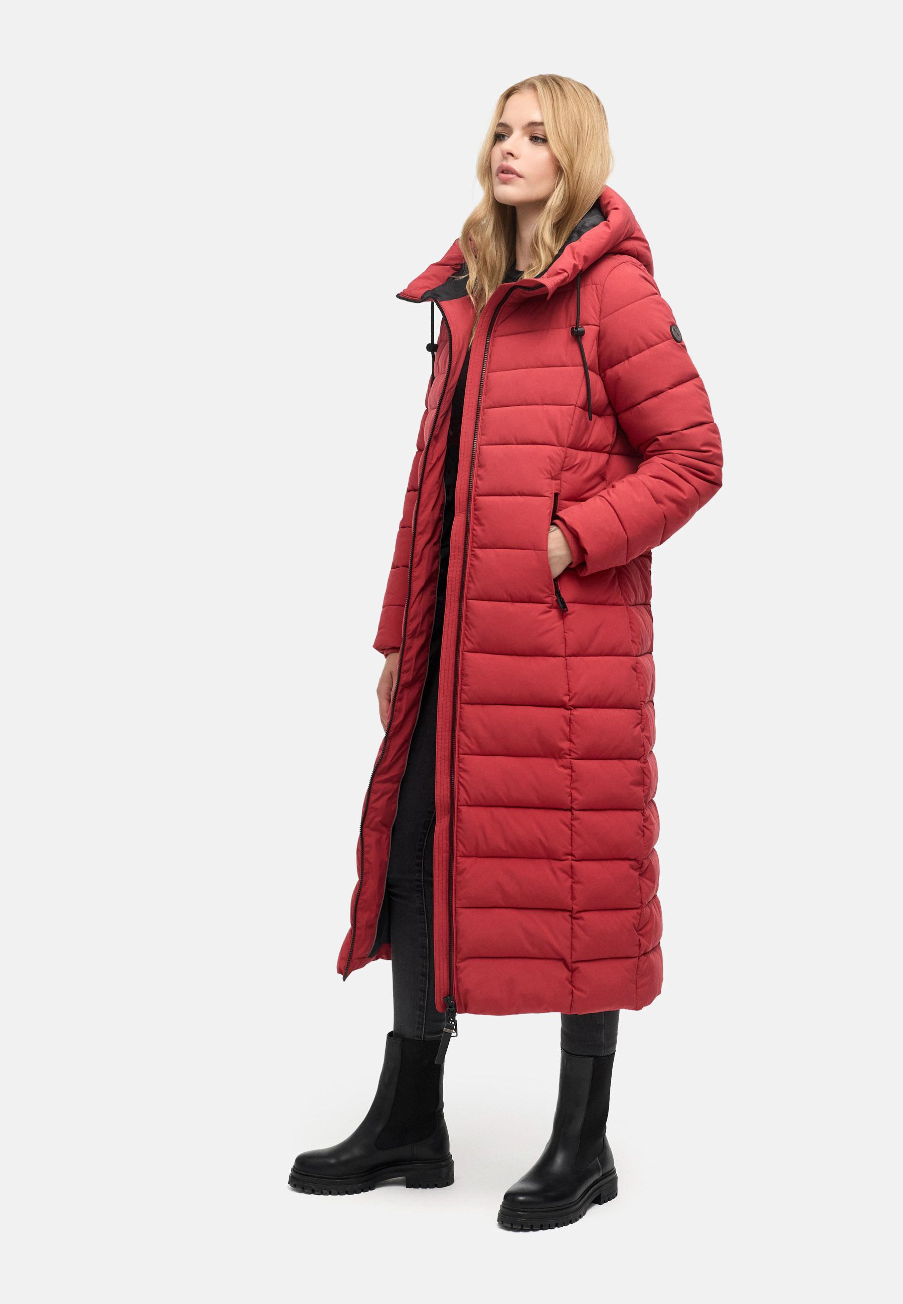 Steppmantel "Vanillawolke 14" Velvet Red