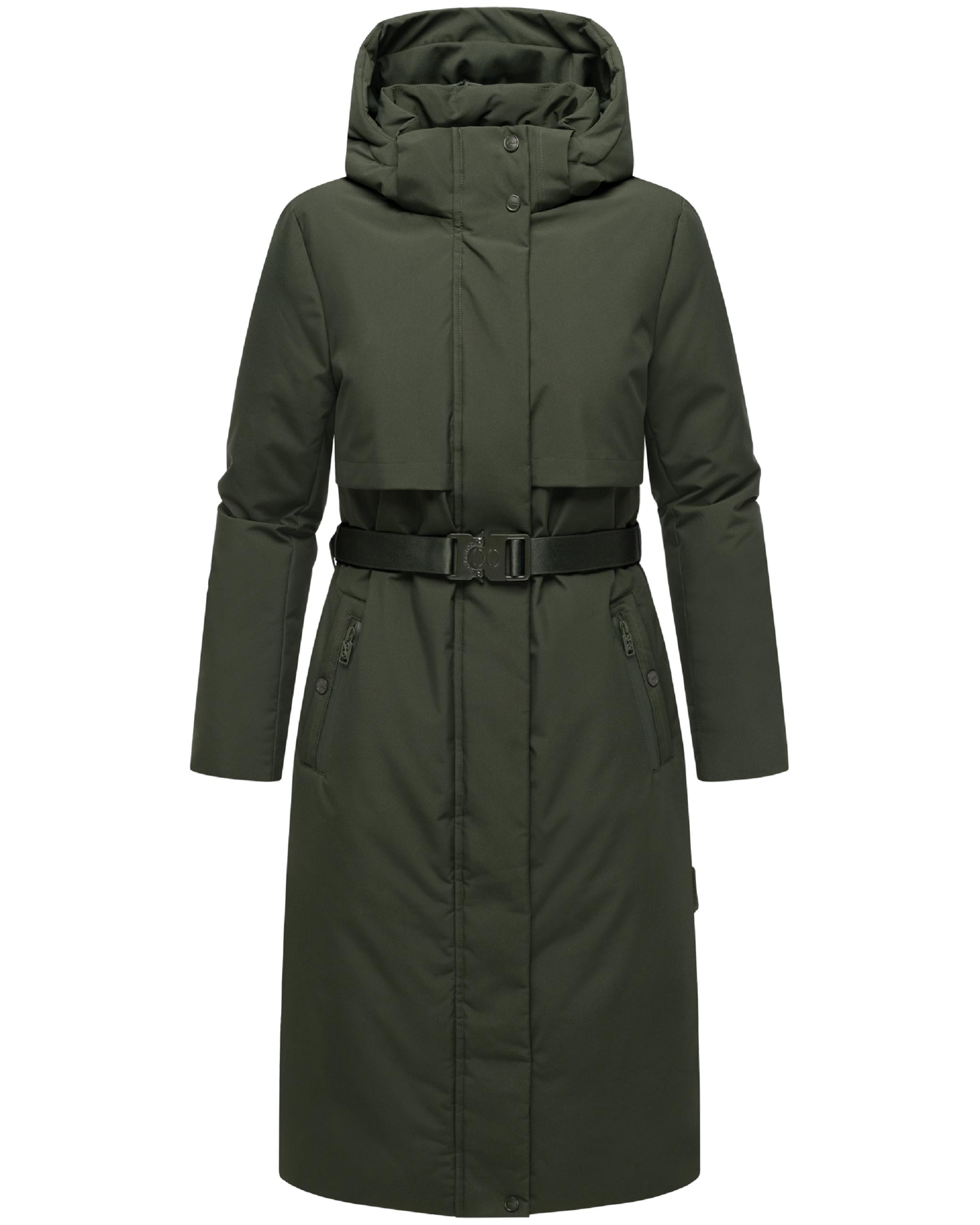 Wintermantel "Waldbummler 14" Dark Olive