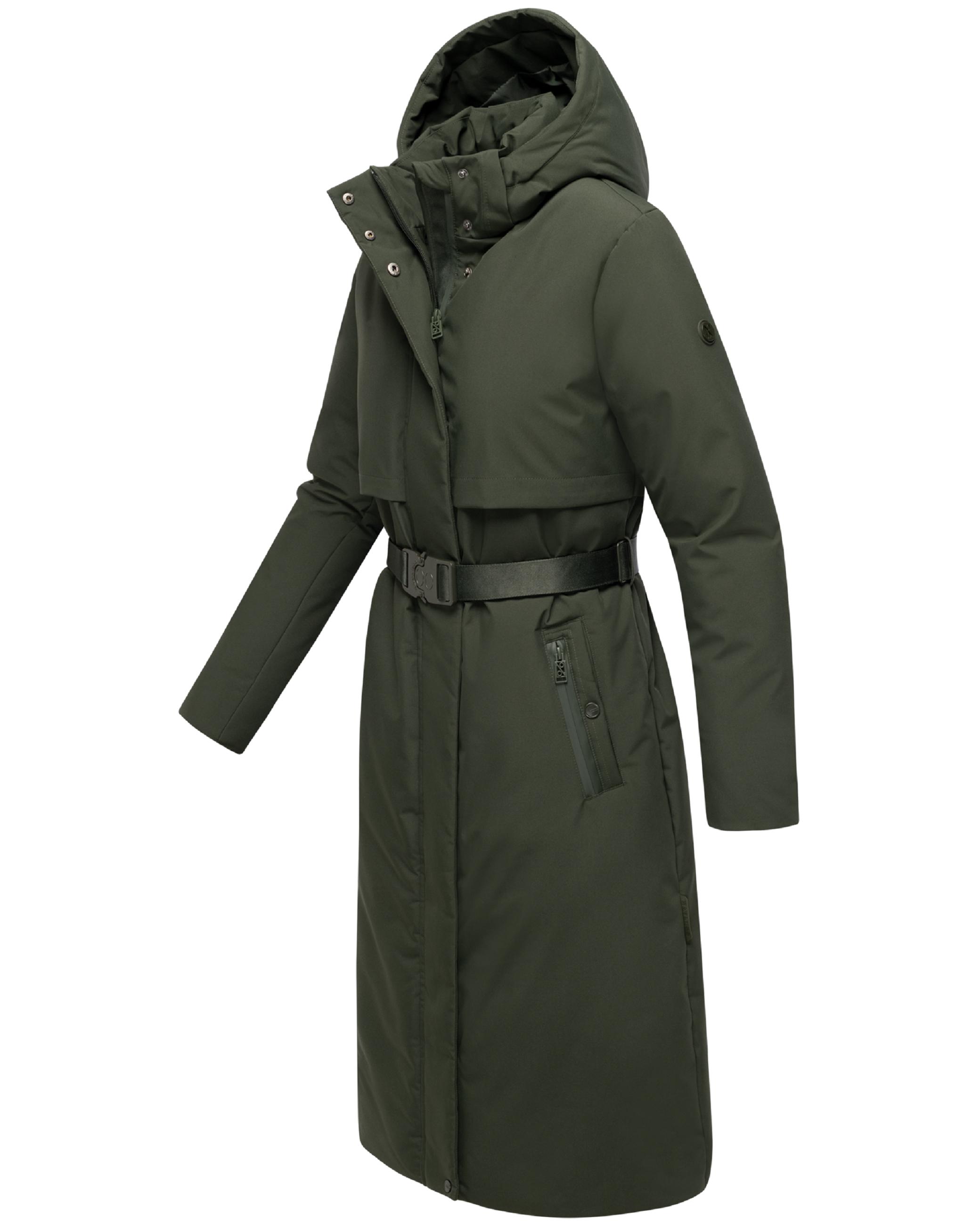 Wintermantel "Waldbummler 14" Dark Olive
