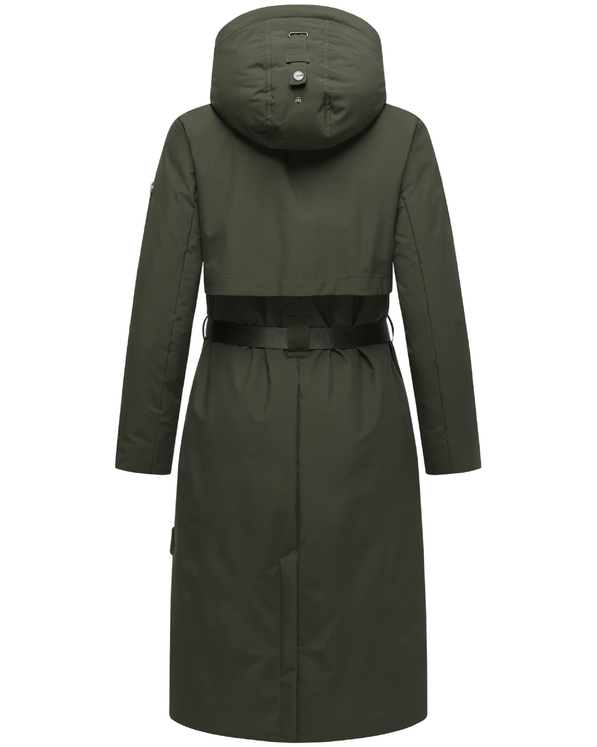 Wintermantel "Waldbummler 14" Dark Olive