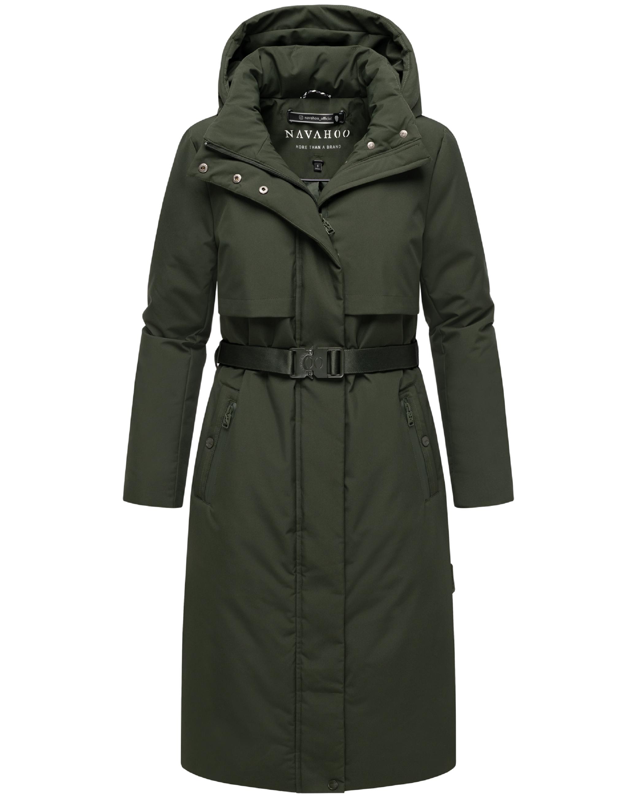 Wintermantel "Waldbummler 14" Dark Olive