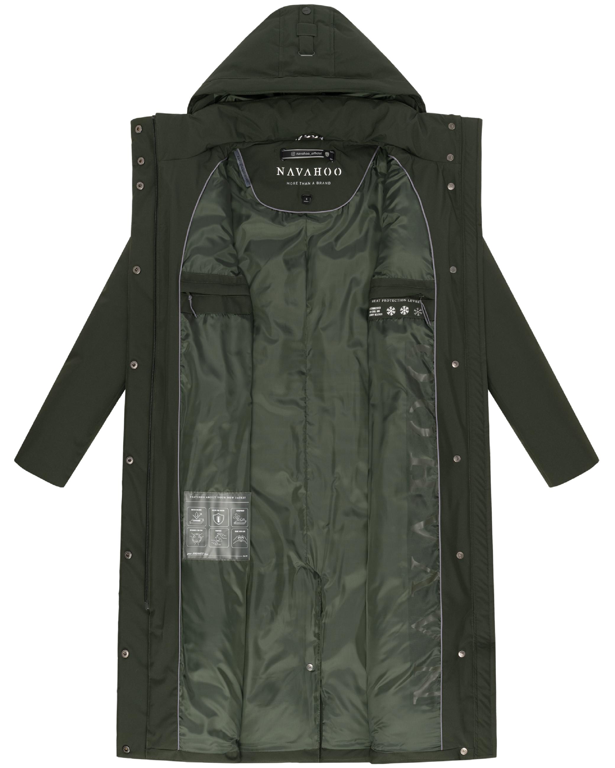Wintermantel "Waldbummler 14" Dark Olive