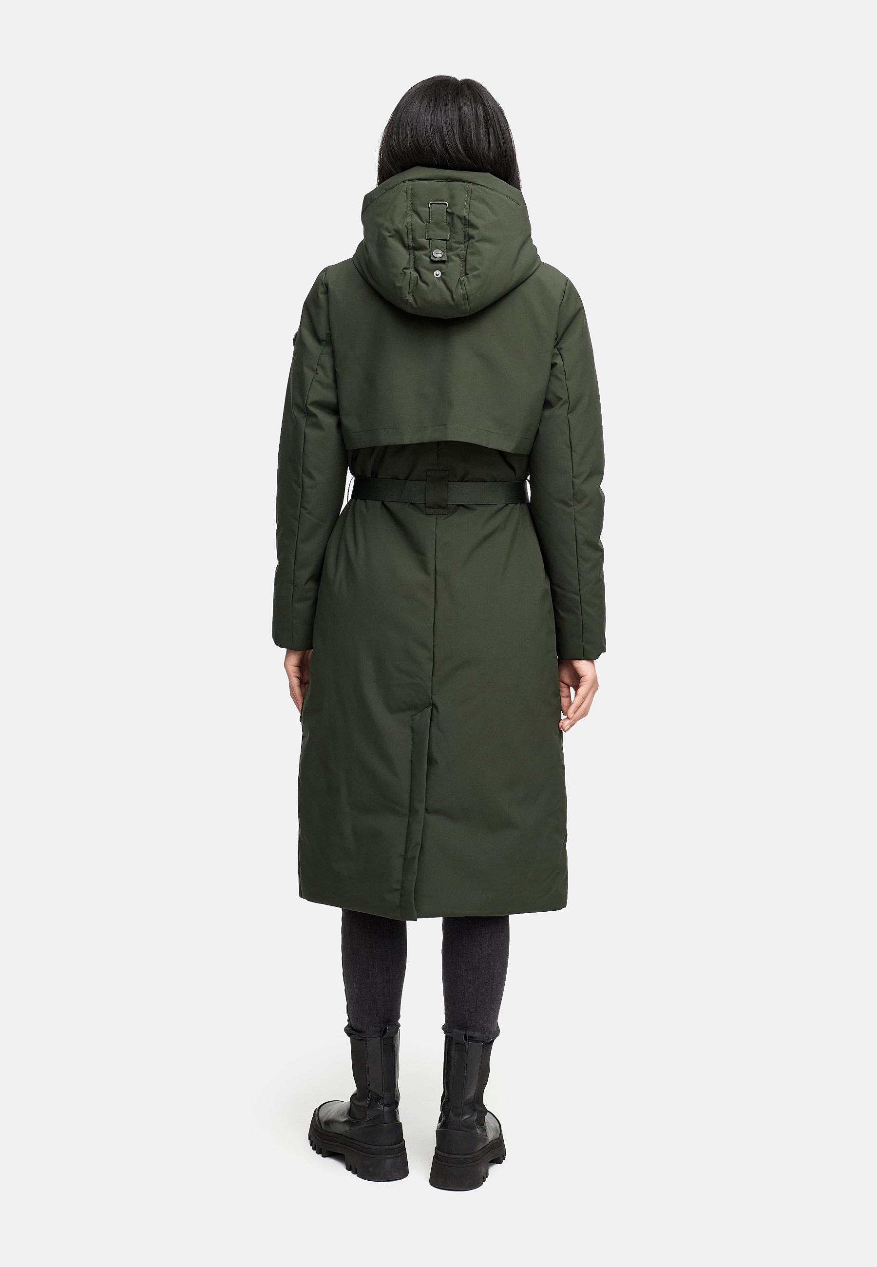 Wintermantel "Waldbummler 14" Dark Olive