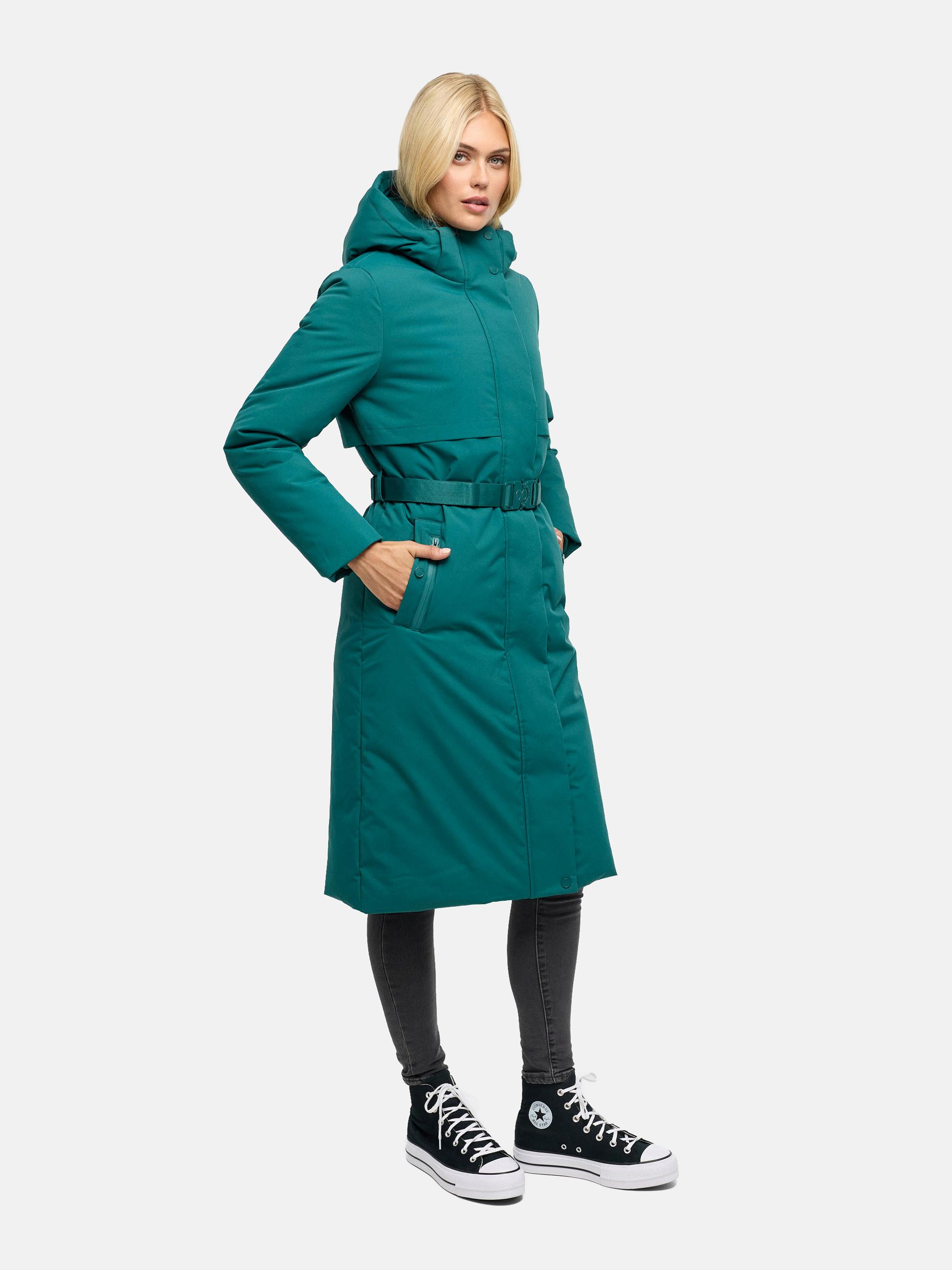 Wintermantel "Waldbummler 14" Ocean Green