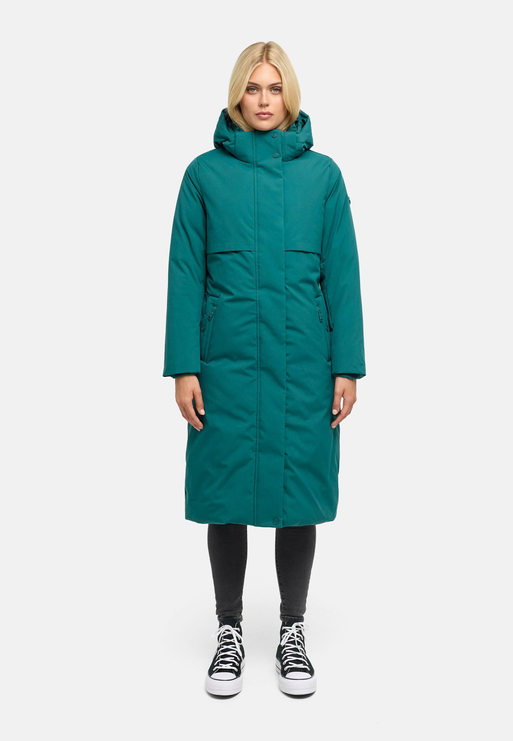 Wintermantel "Waldbummler 14" Ocean Green