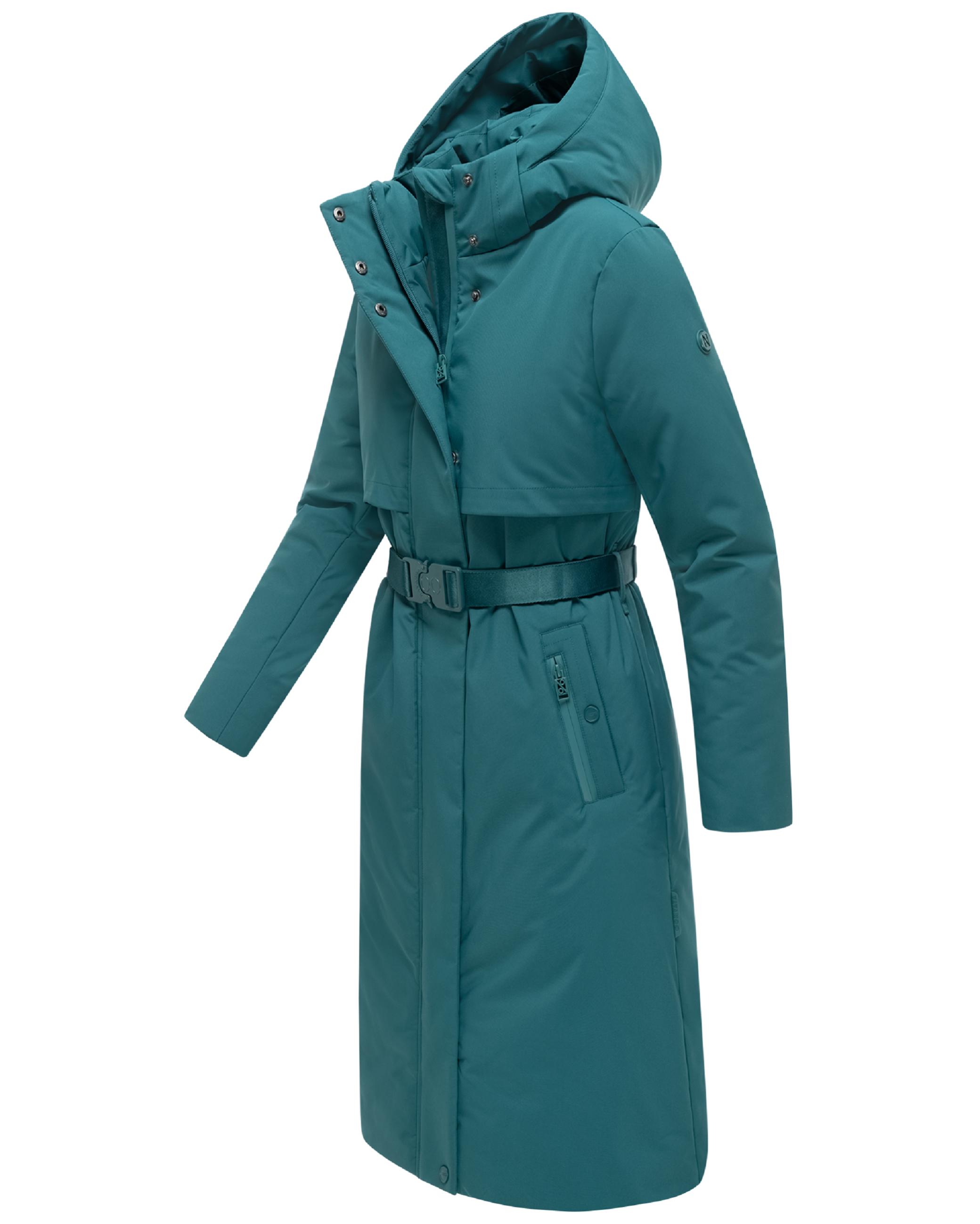 Wintermantel "Waldbummler 14" Ocean Green