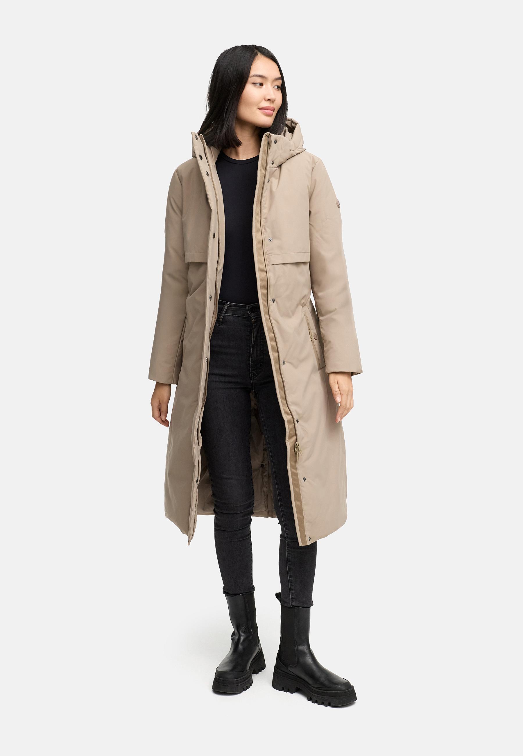 Wintermantel "Waldbummler 14" Taupe Grey