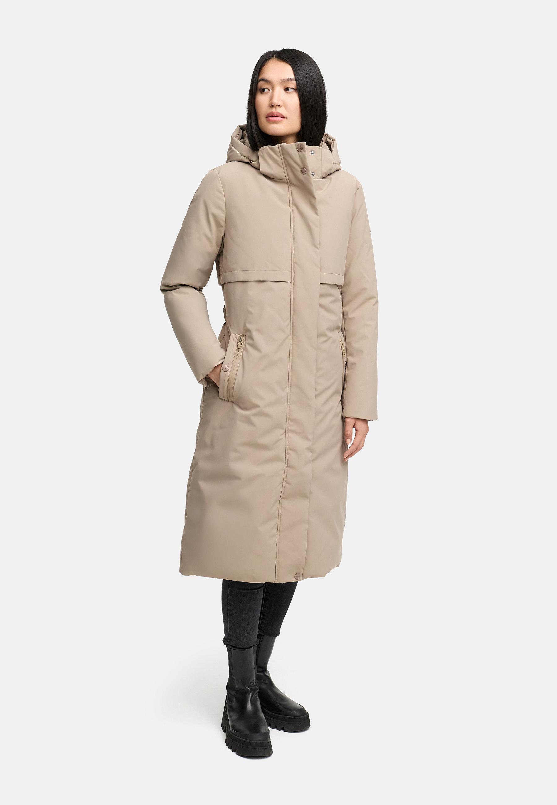 Wintermantel "Waldbummler 14" Taupe Grey