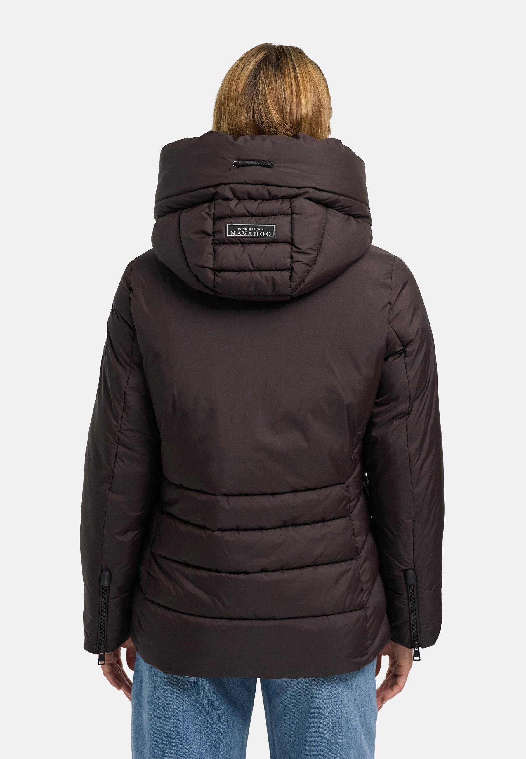 Steppjacke "Waldengel XIV" Choco