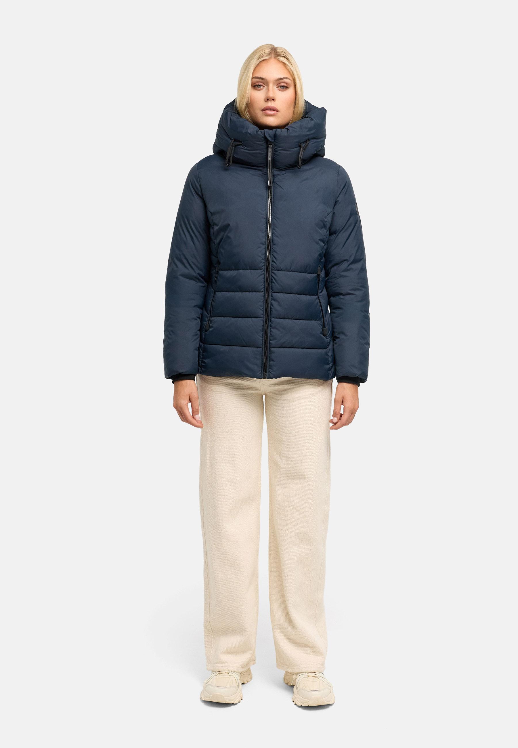 Steppjacke "Waldengel XIV" Navy