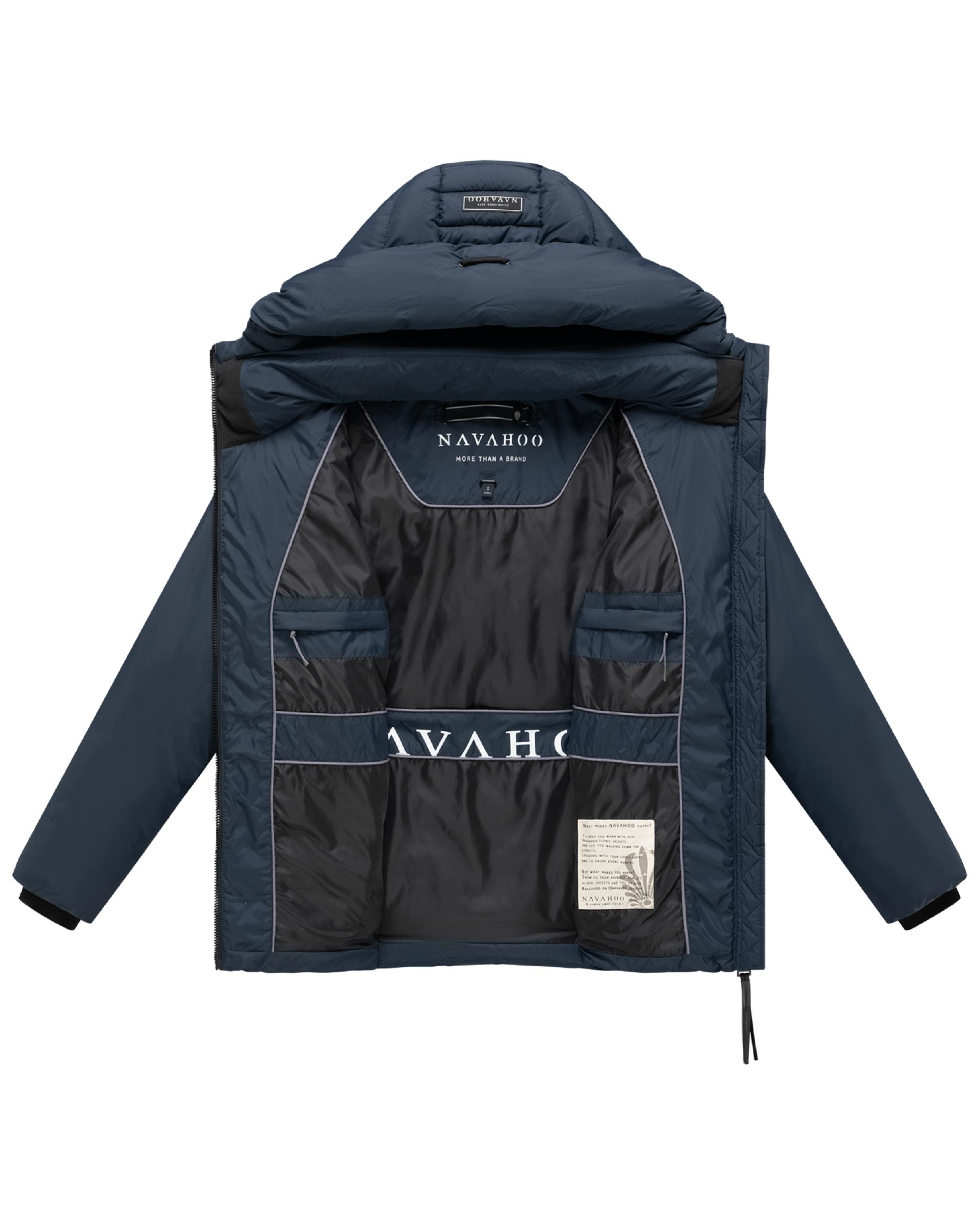 Steppjacke "Waldengel XIV" Navy