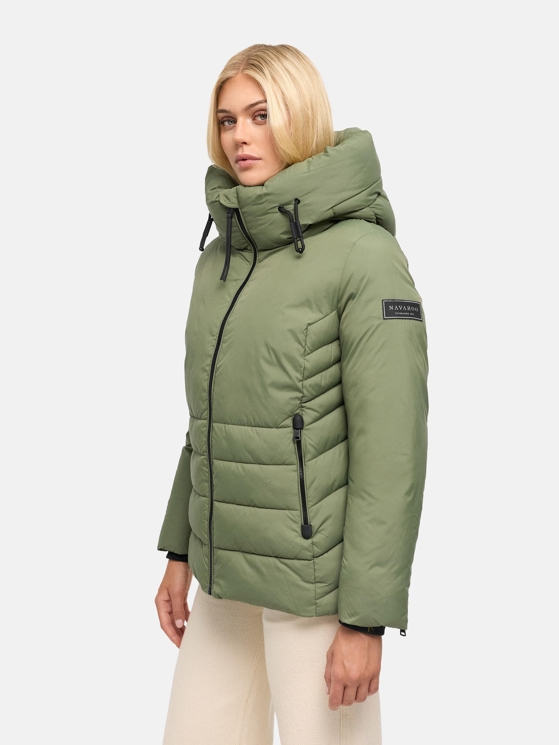 Steppjacke "Waldengel XIV" Olive Leaf