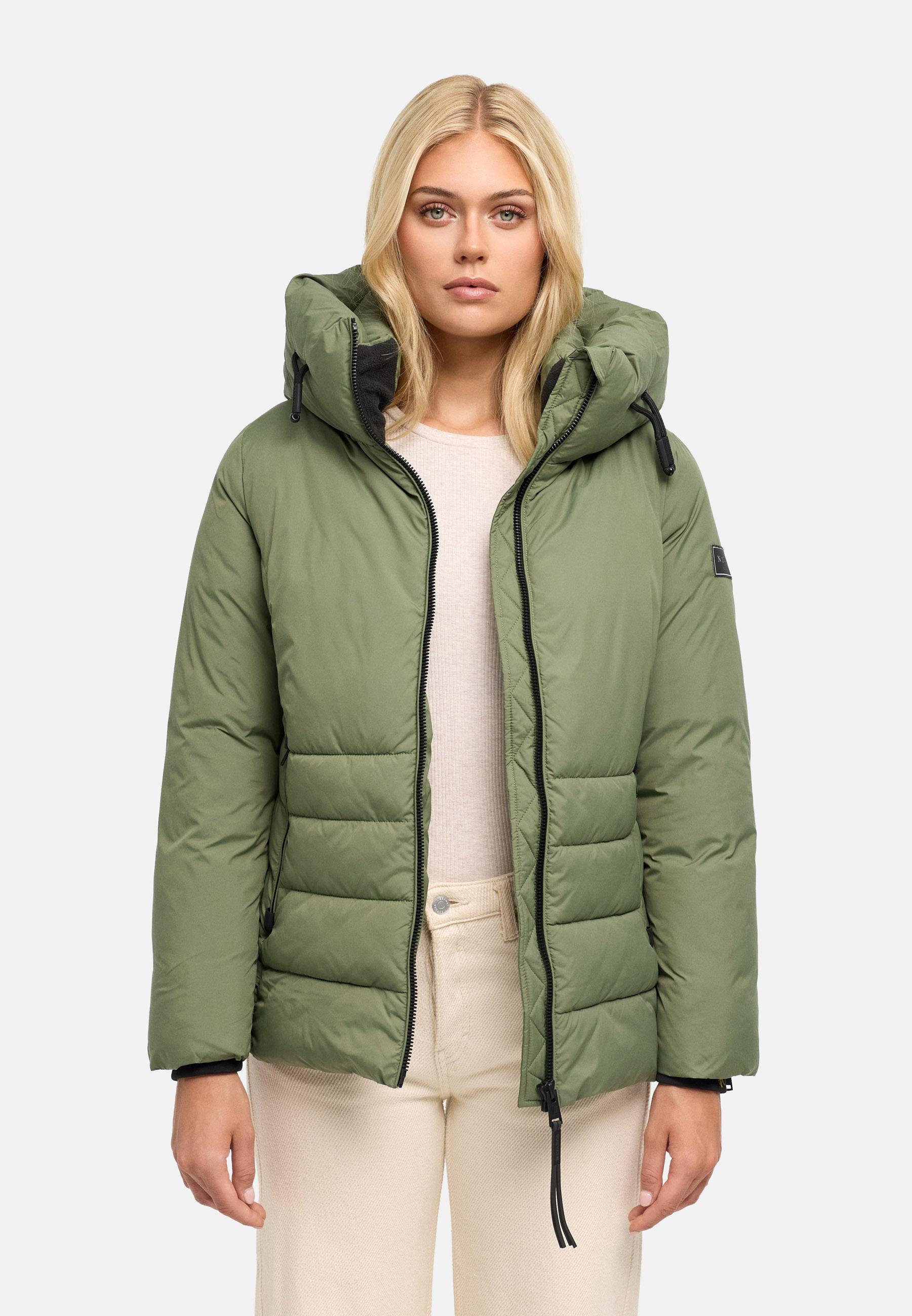 Steppjacke "Waldengel XIV" Olive Leaf