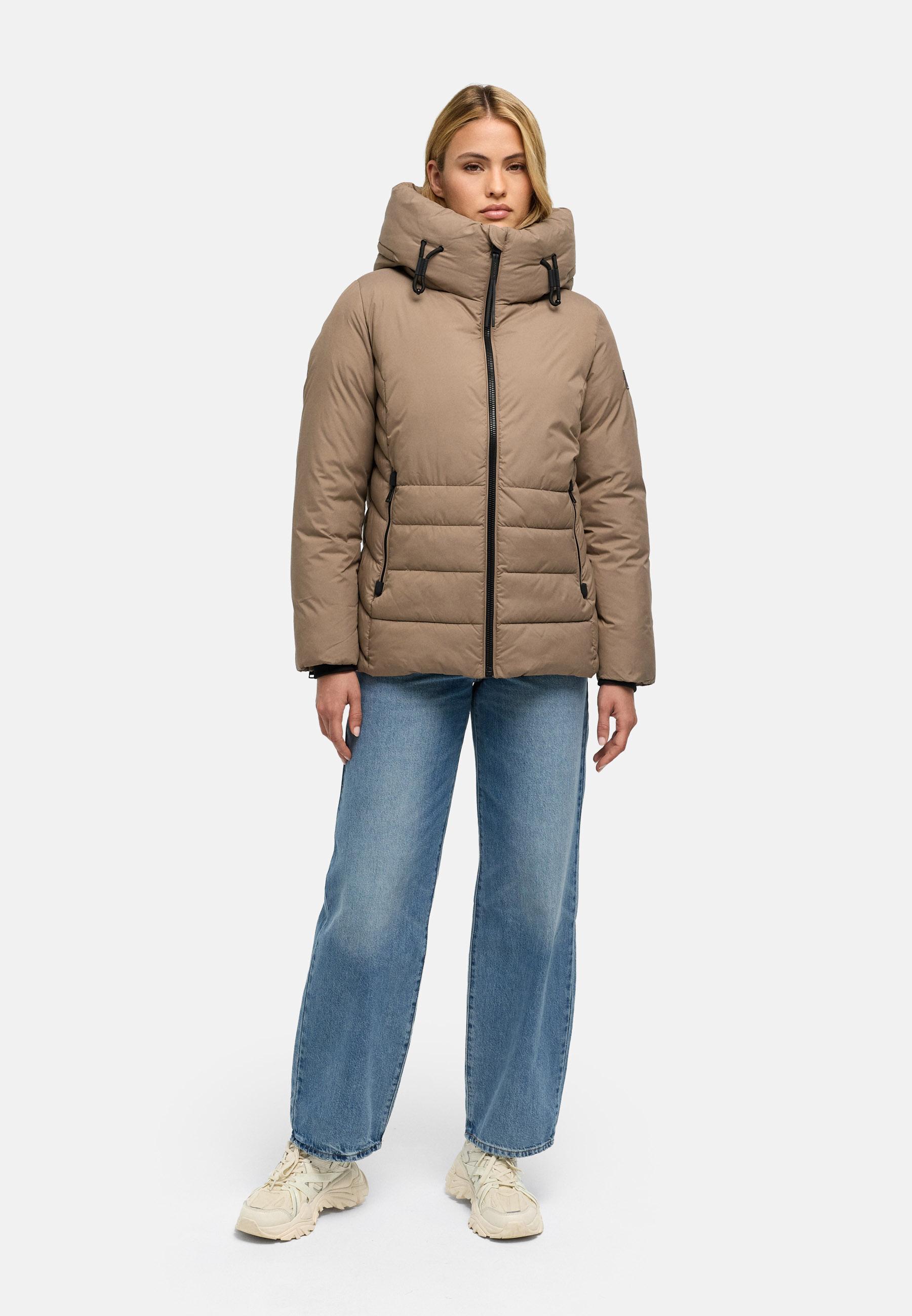 Steppjacke "Waldengel XIV" Taupe Grey