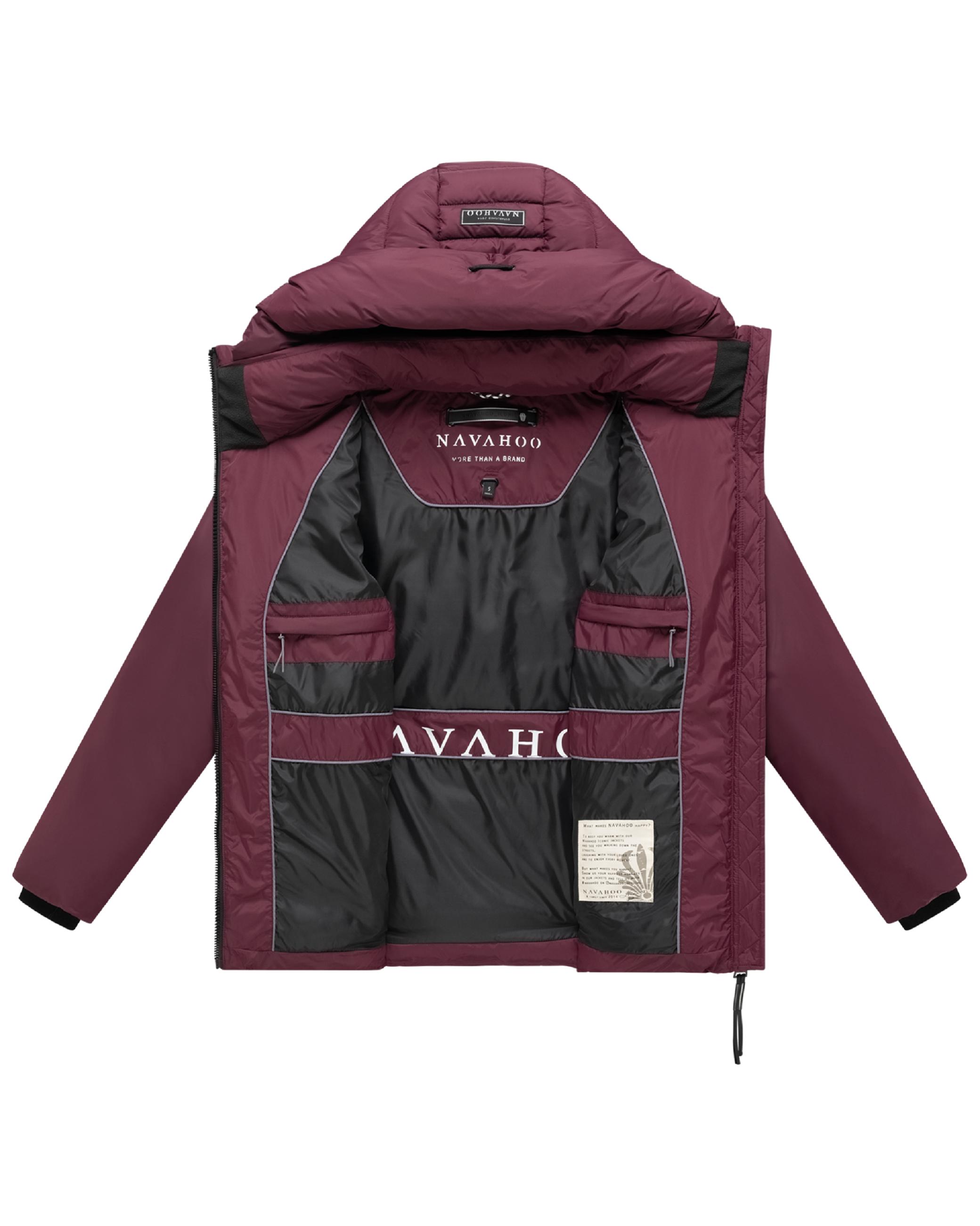 Steppjacke "Waldengel XIV" Wine