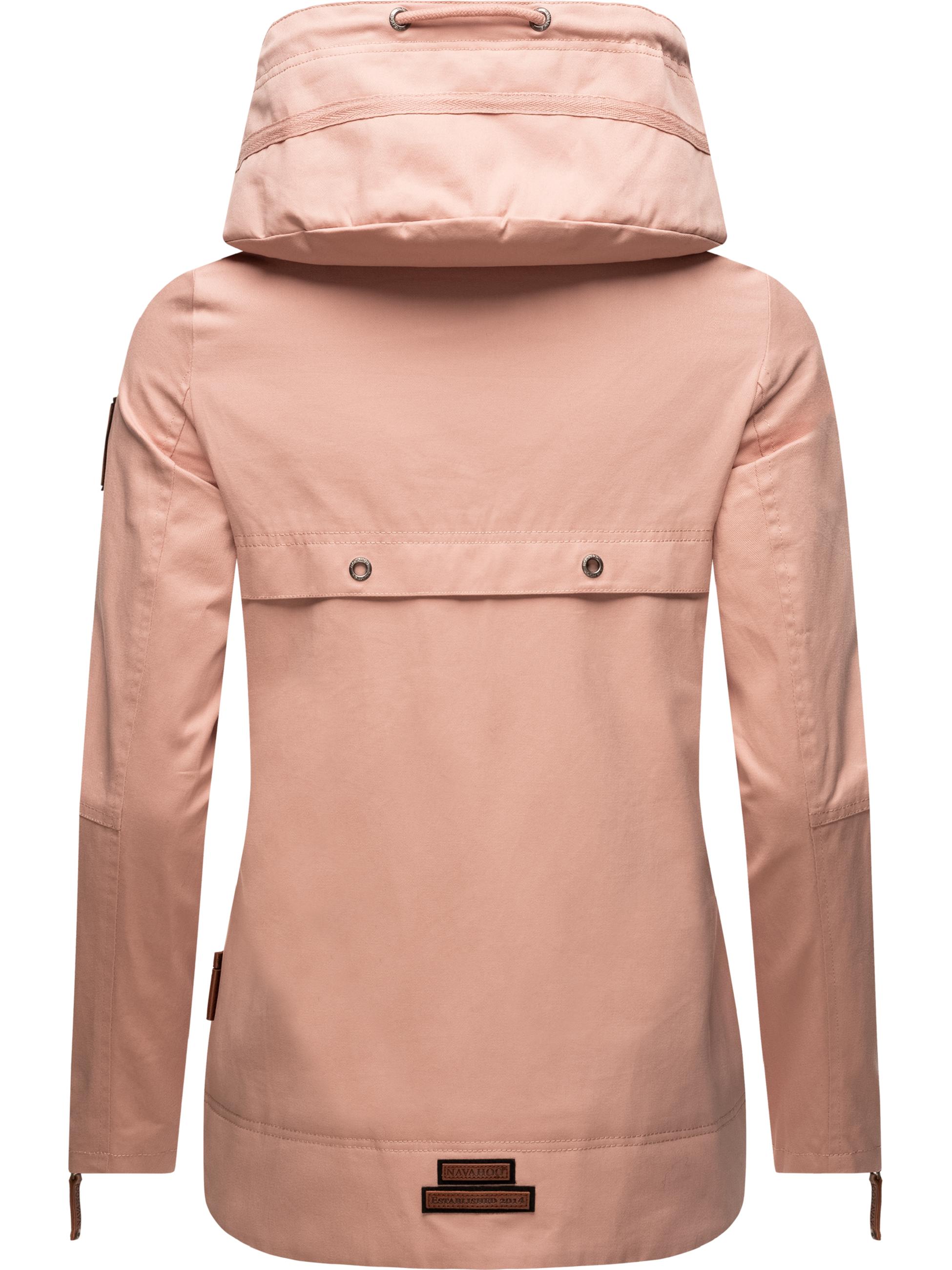 Leichte Übergangsjacke mit Kapuze "Wekoo" Light Rose