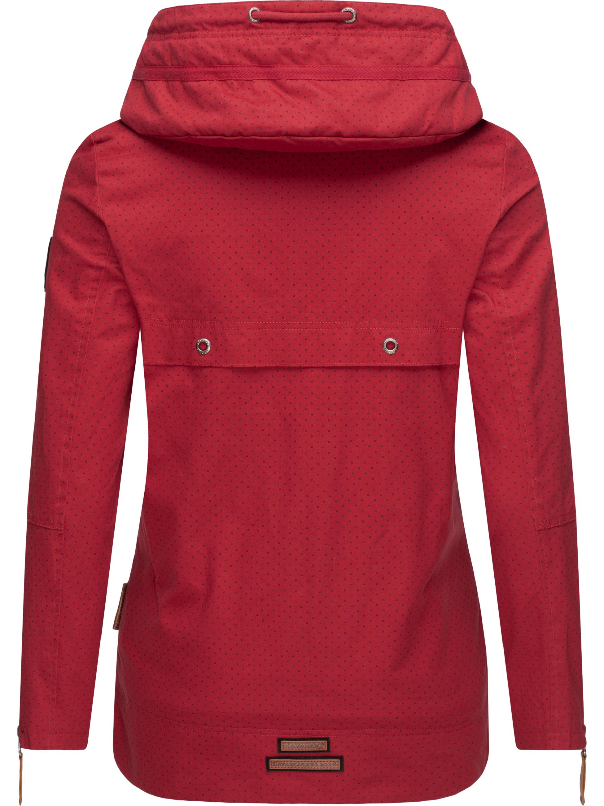 Leichte Übergangsjacke mit Kapuze "Wekoo" Red Dots