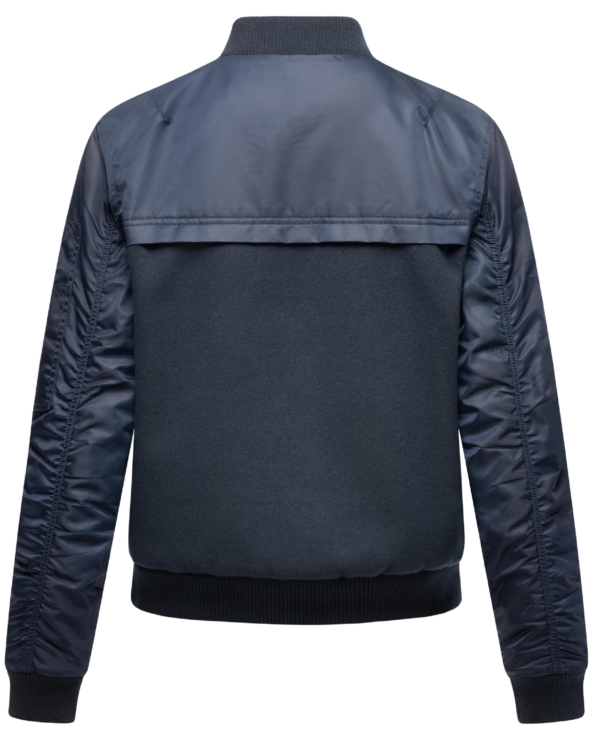 angesagte Bomberjacke "Willstehaben 14" Navy