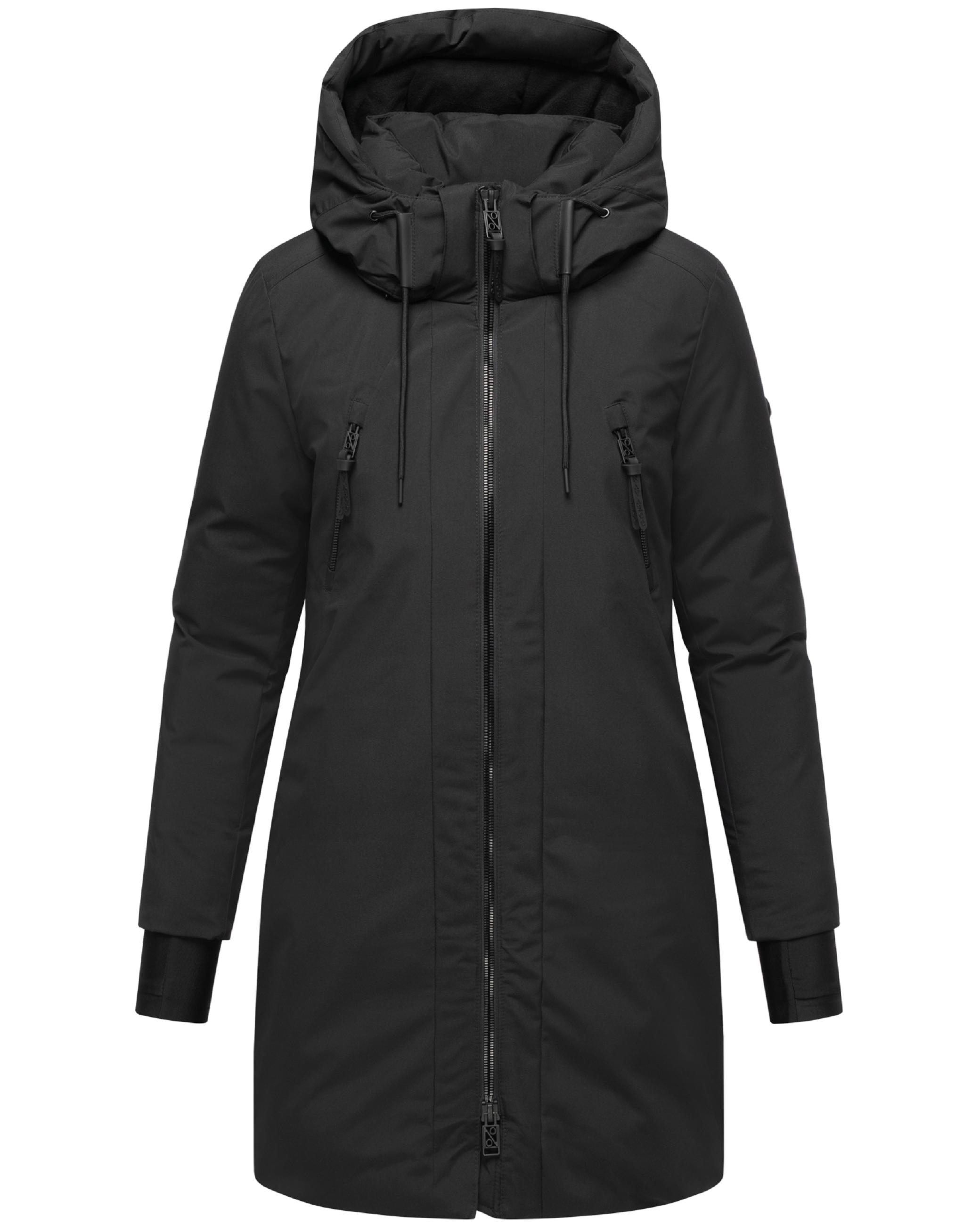 Warmer Mantel "Winterzart 14" Black