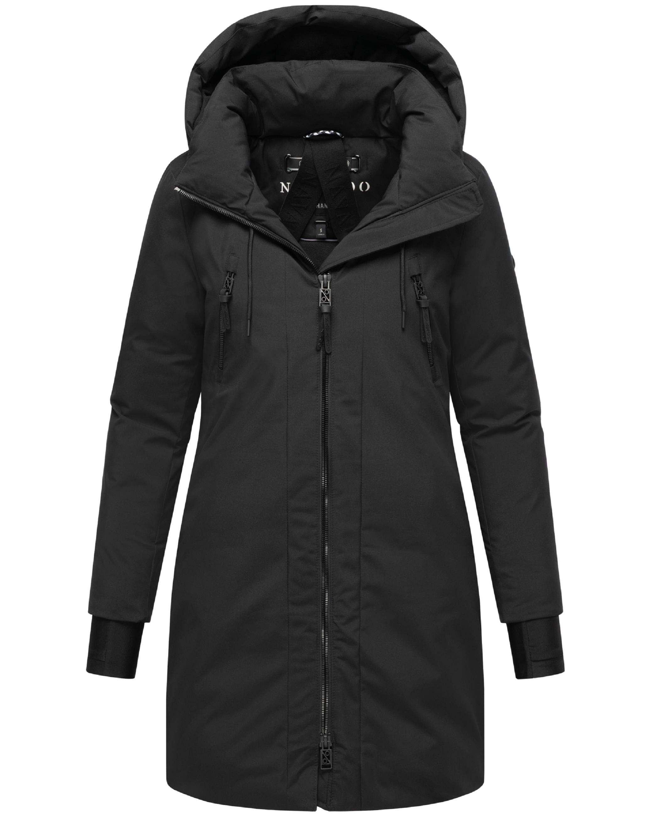 Warmer Mantel "Winterzart 14" Black