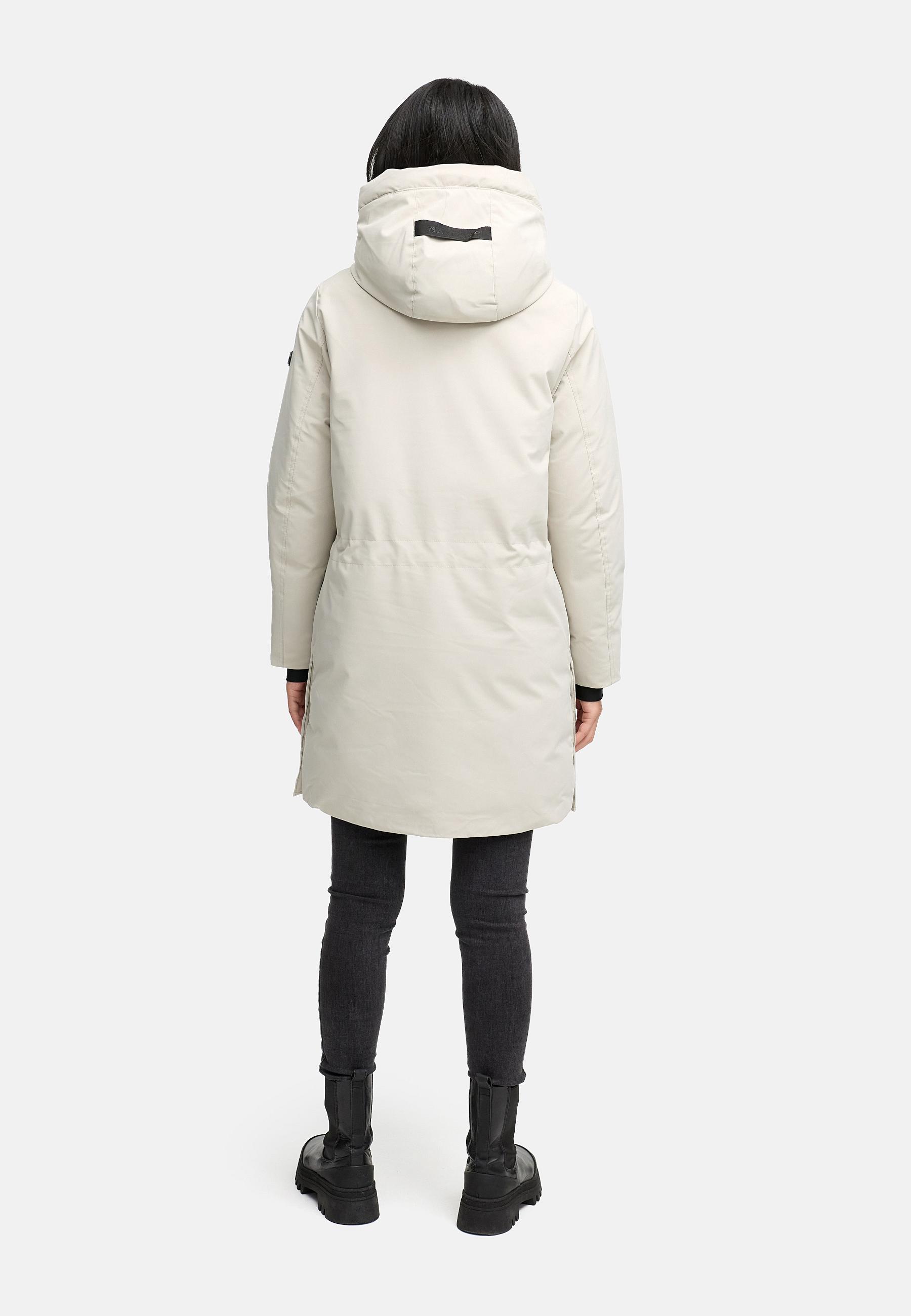 Warmer Mantel "Winterzart 14" Bone