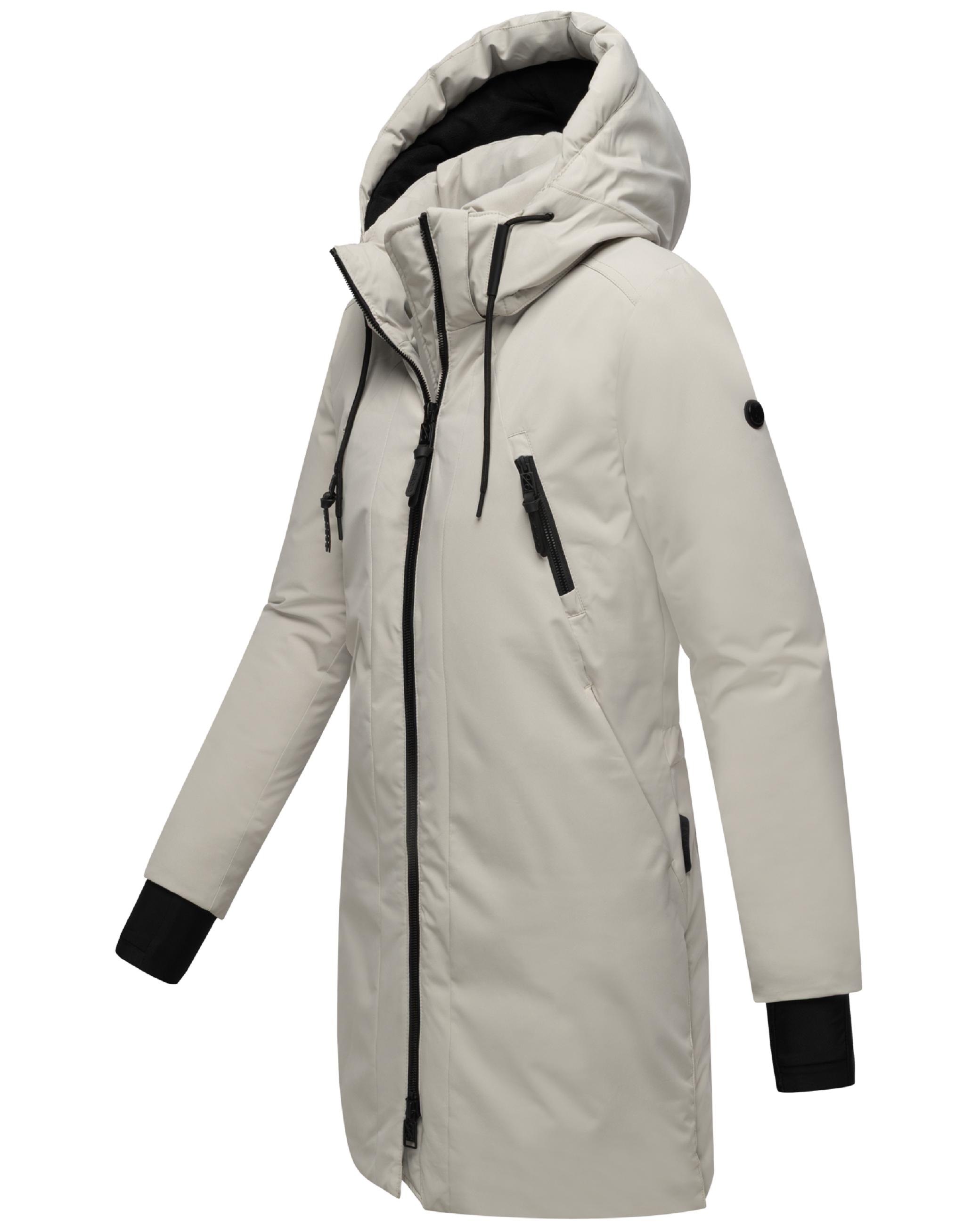 Warmer Mantel "Winterzart 14" Bone