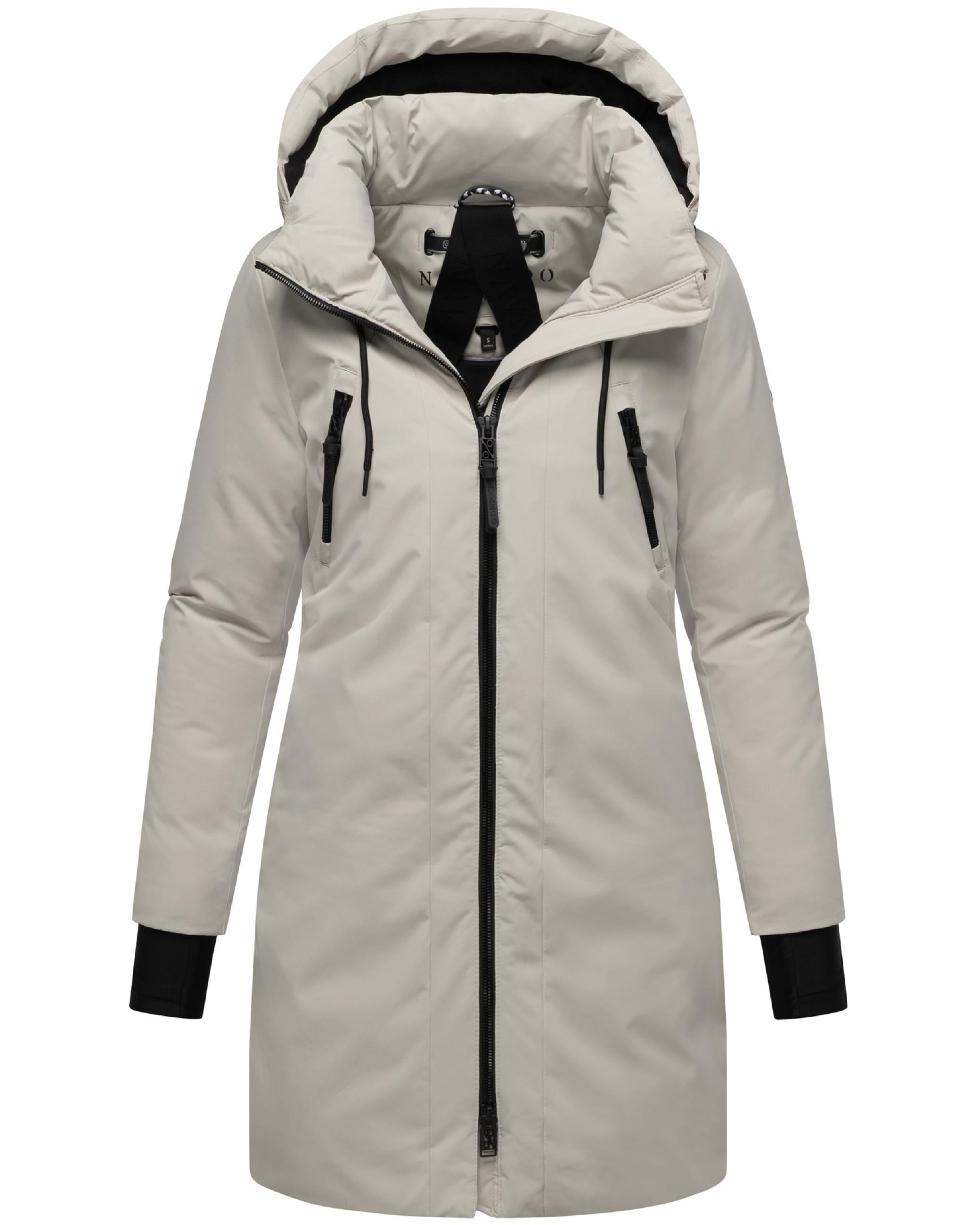 Warmer Mantel "Winterzart 14" Bone