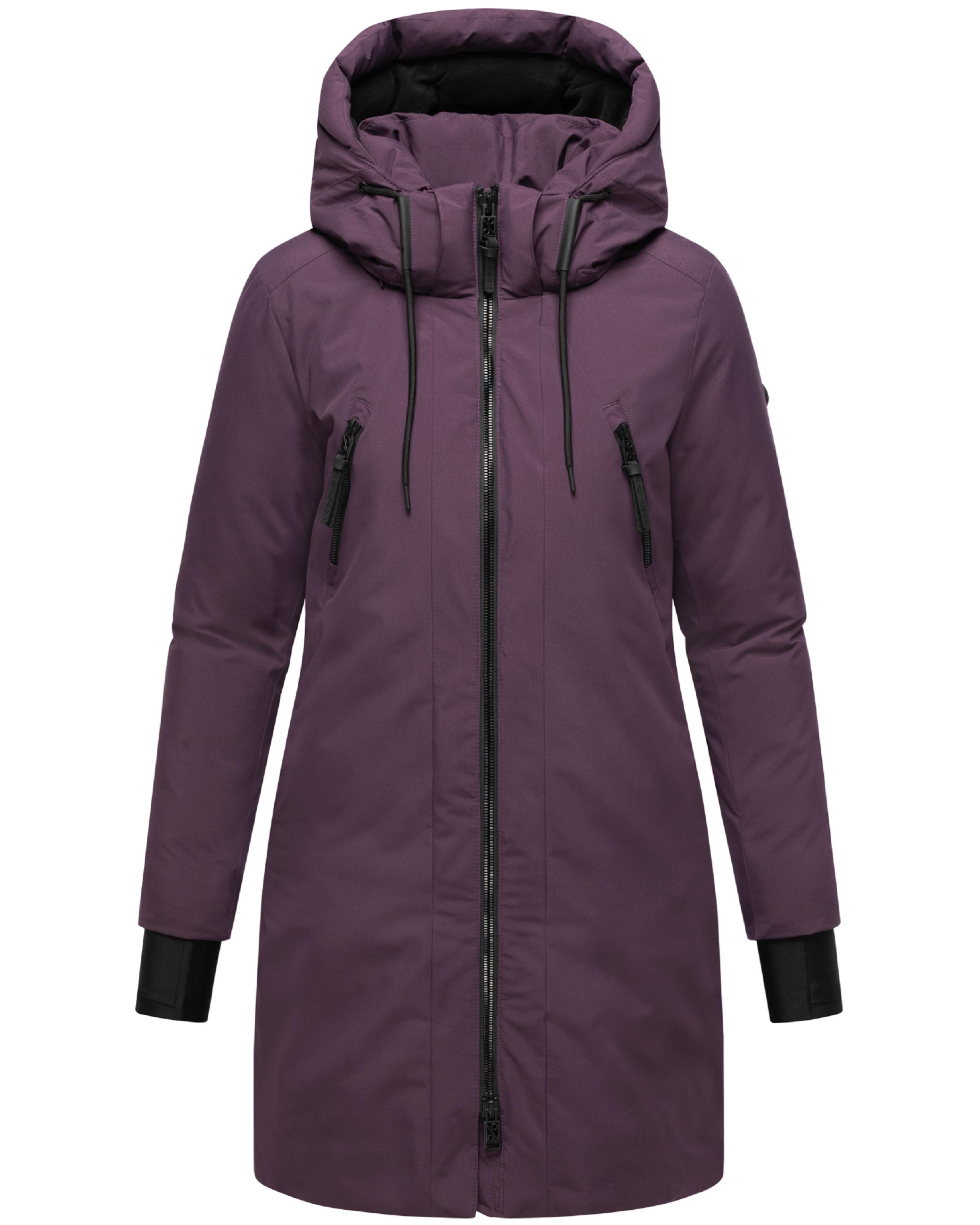 Warmer Mantel "Winterzart 14" Dusty Plum
