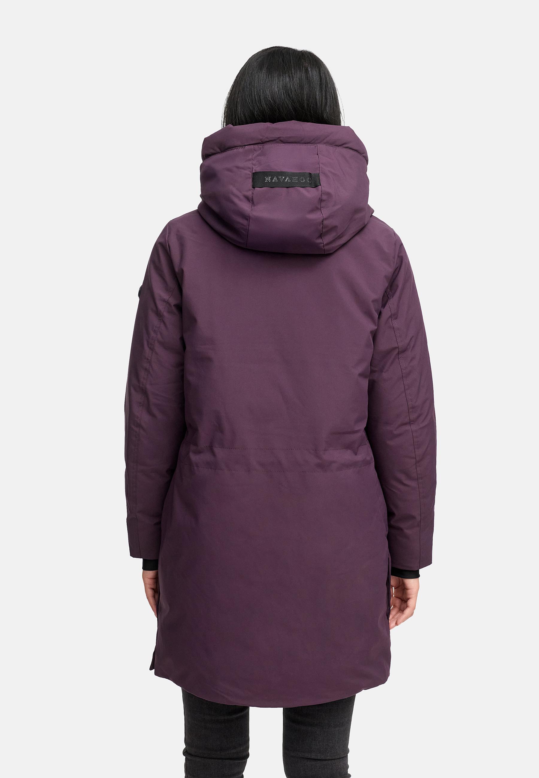 Warmer Mantel "Winterzart 14" Dusty Plum