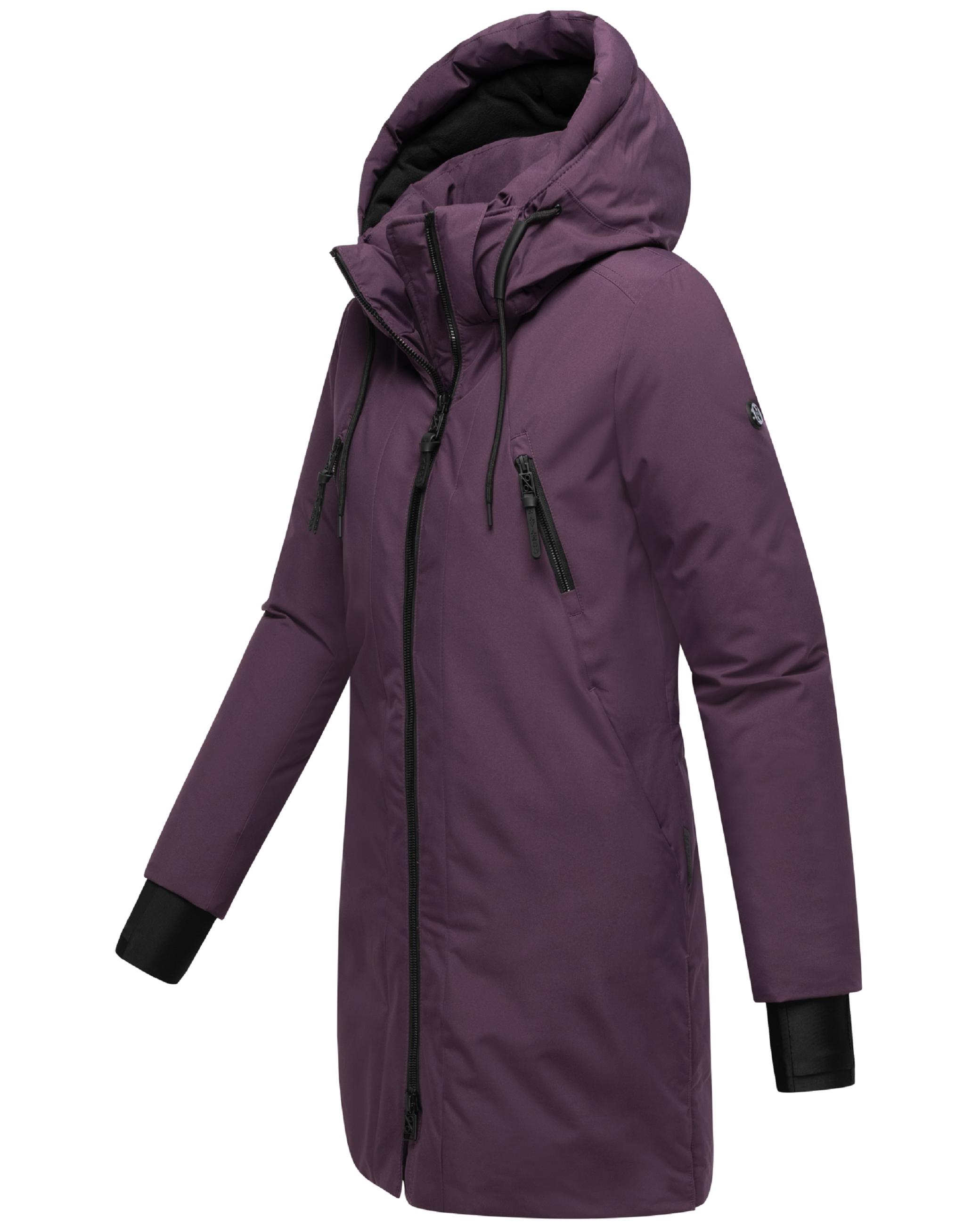 Warmer Mantel "Winterzart 14" Dusty Plum