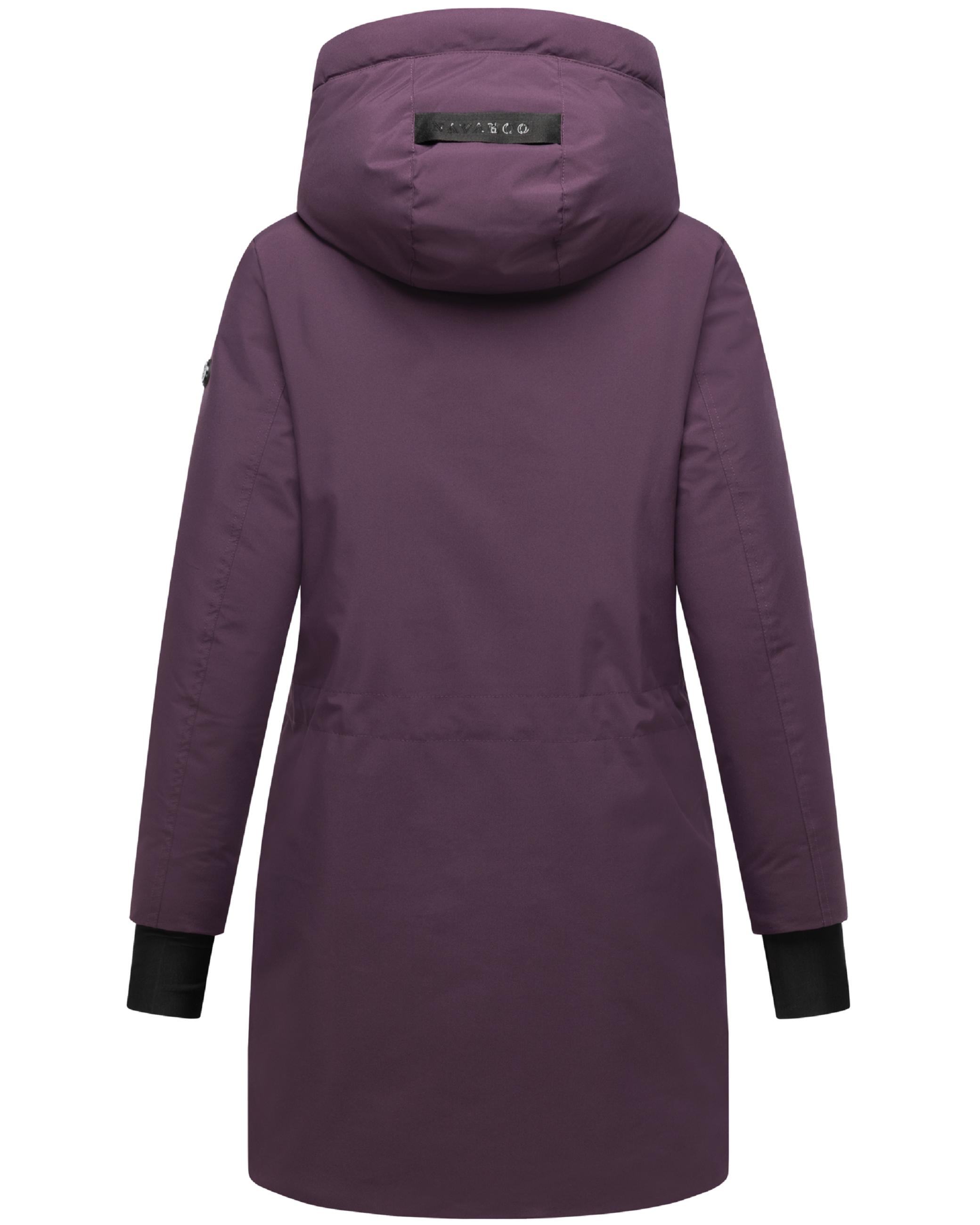 Warmer Mantel "Winterzart 14" Dusty Plum