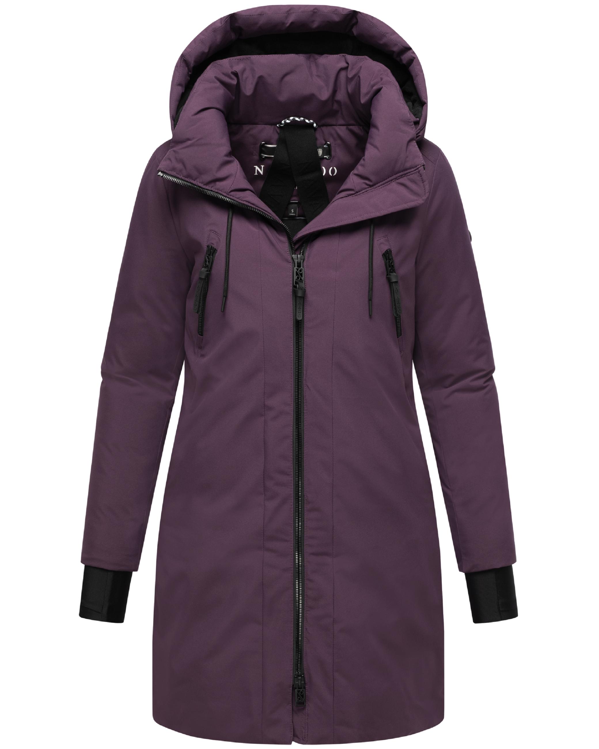 Warmer Mantel "Winterzart 14" Dusty Plum