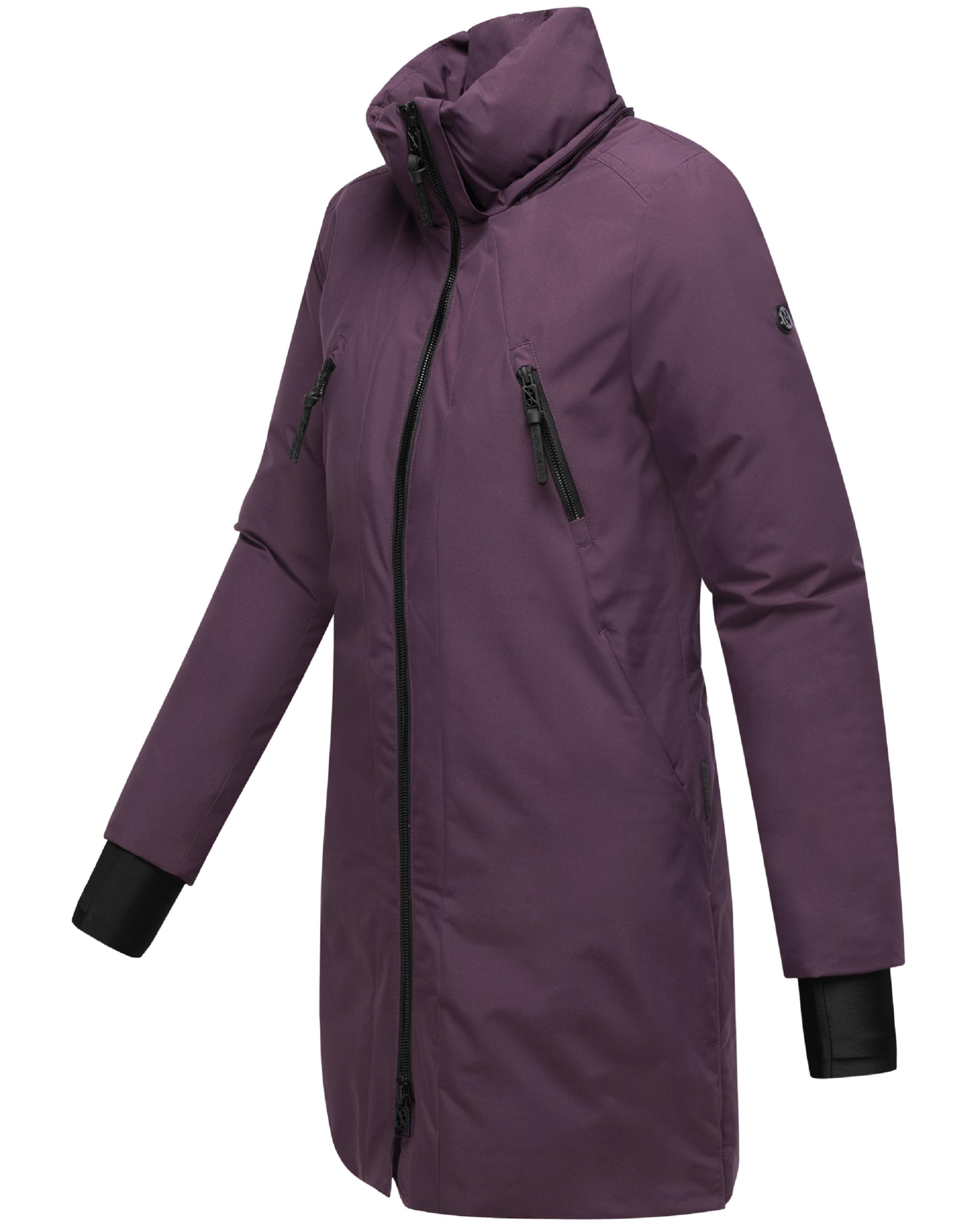 Warmer Mantel "Winterzart 14" Dusty Plum