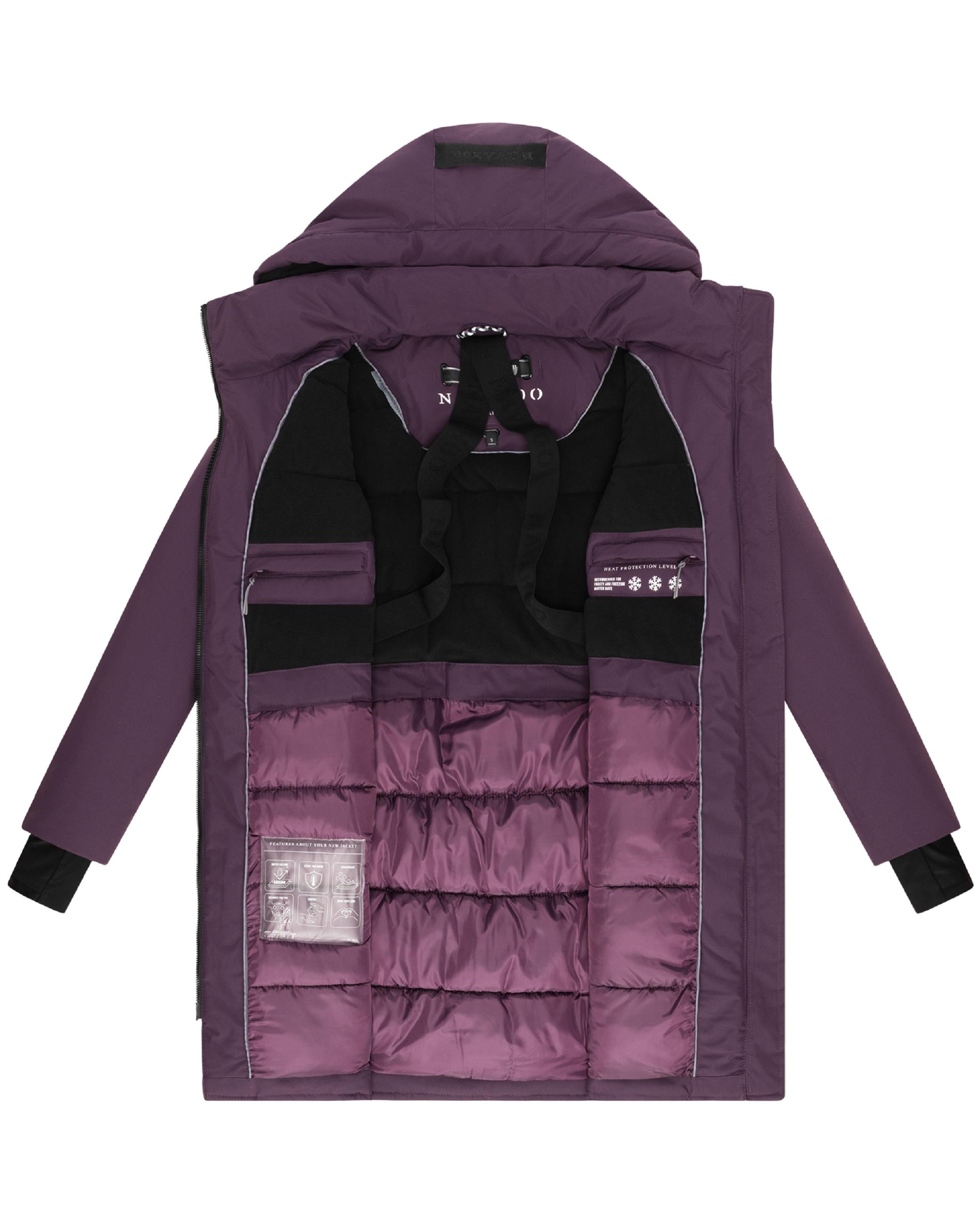 Warmer Mantel "Winterzart 14" Dusty Plum