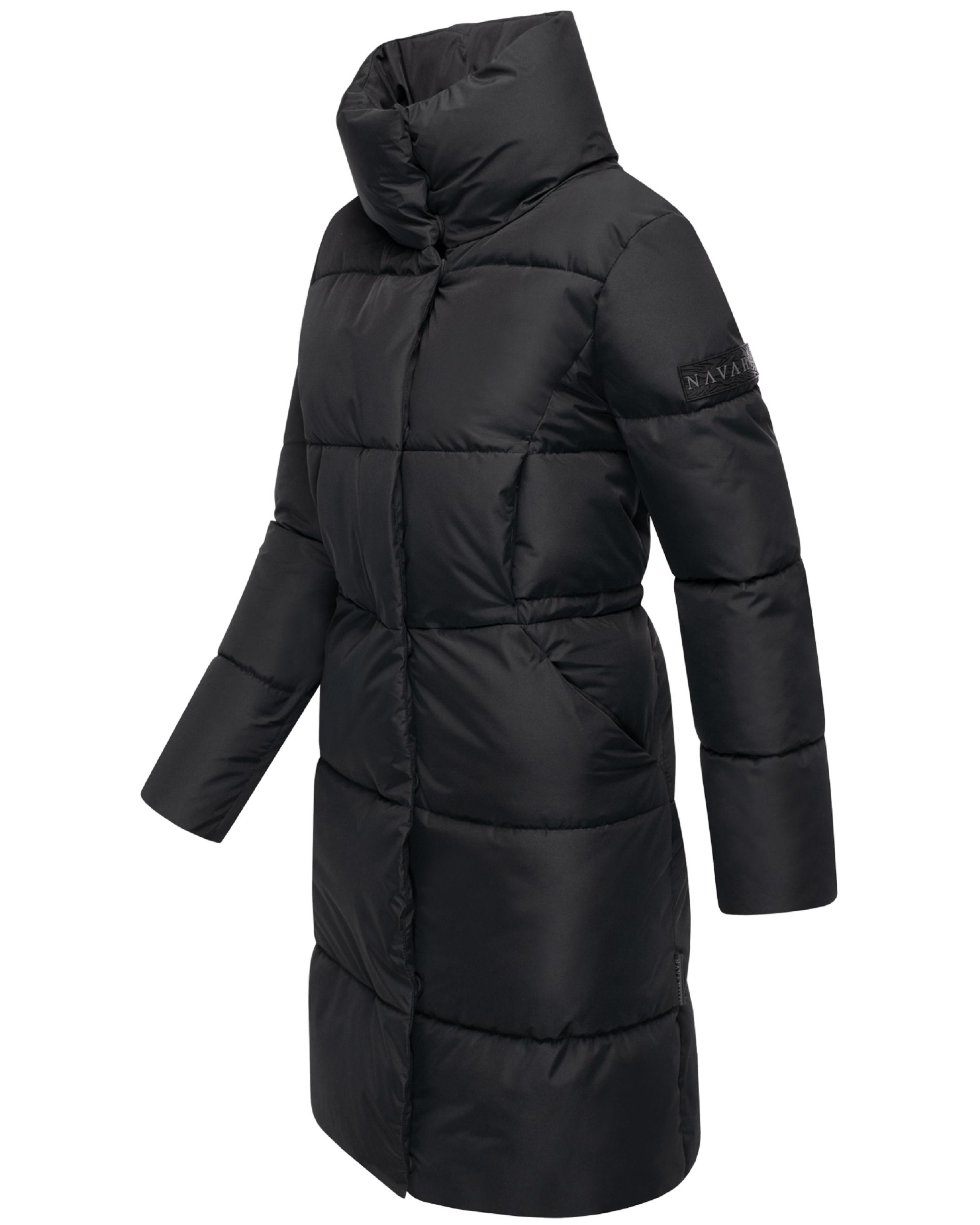Winter Steppmantel "Wolkenkuss 14" Black