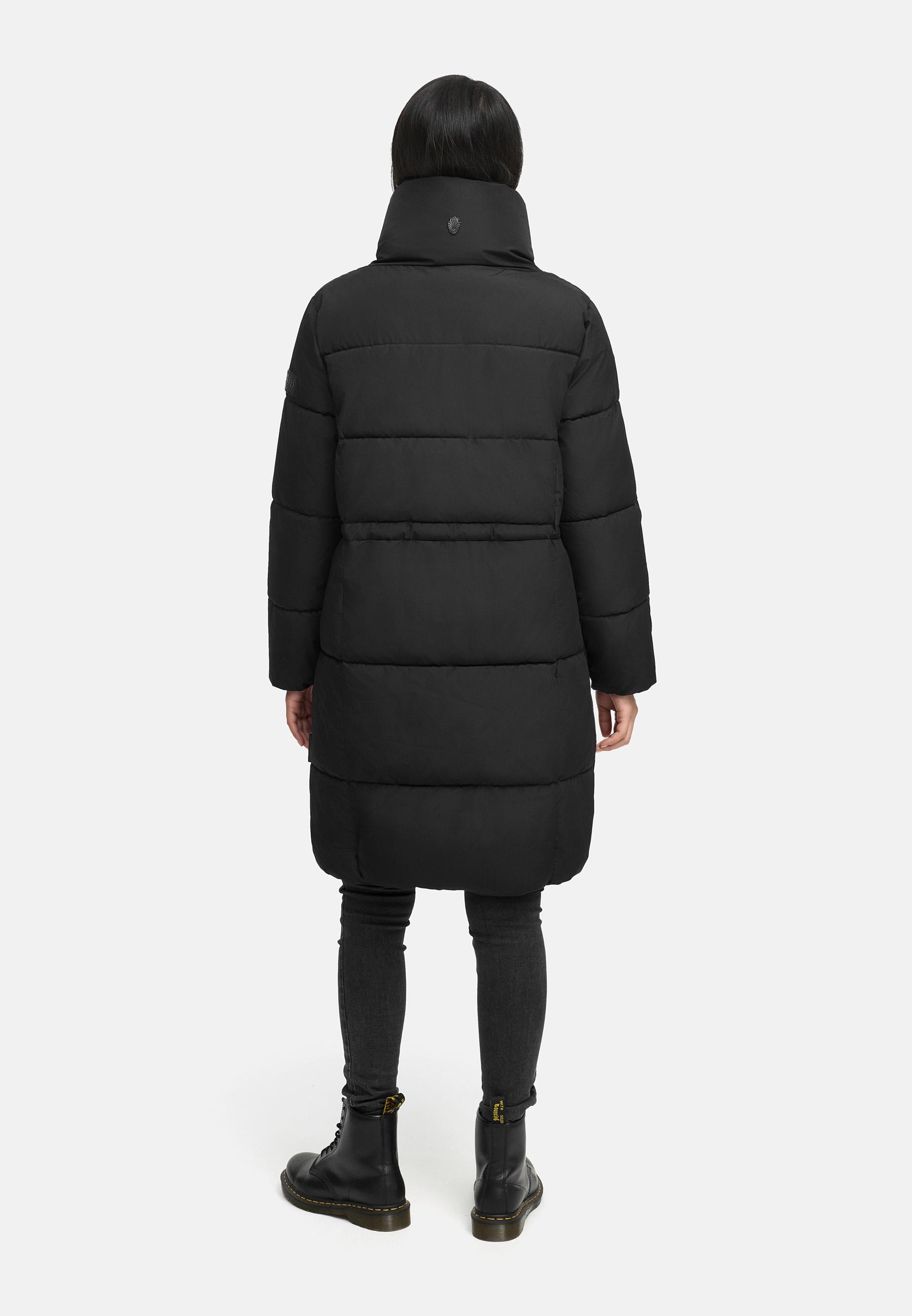Winter Steppmantel "Wolkenkuss 14" Black