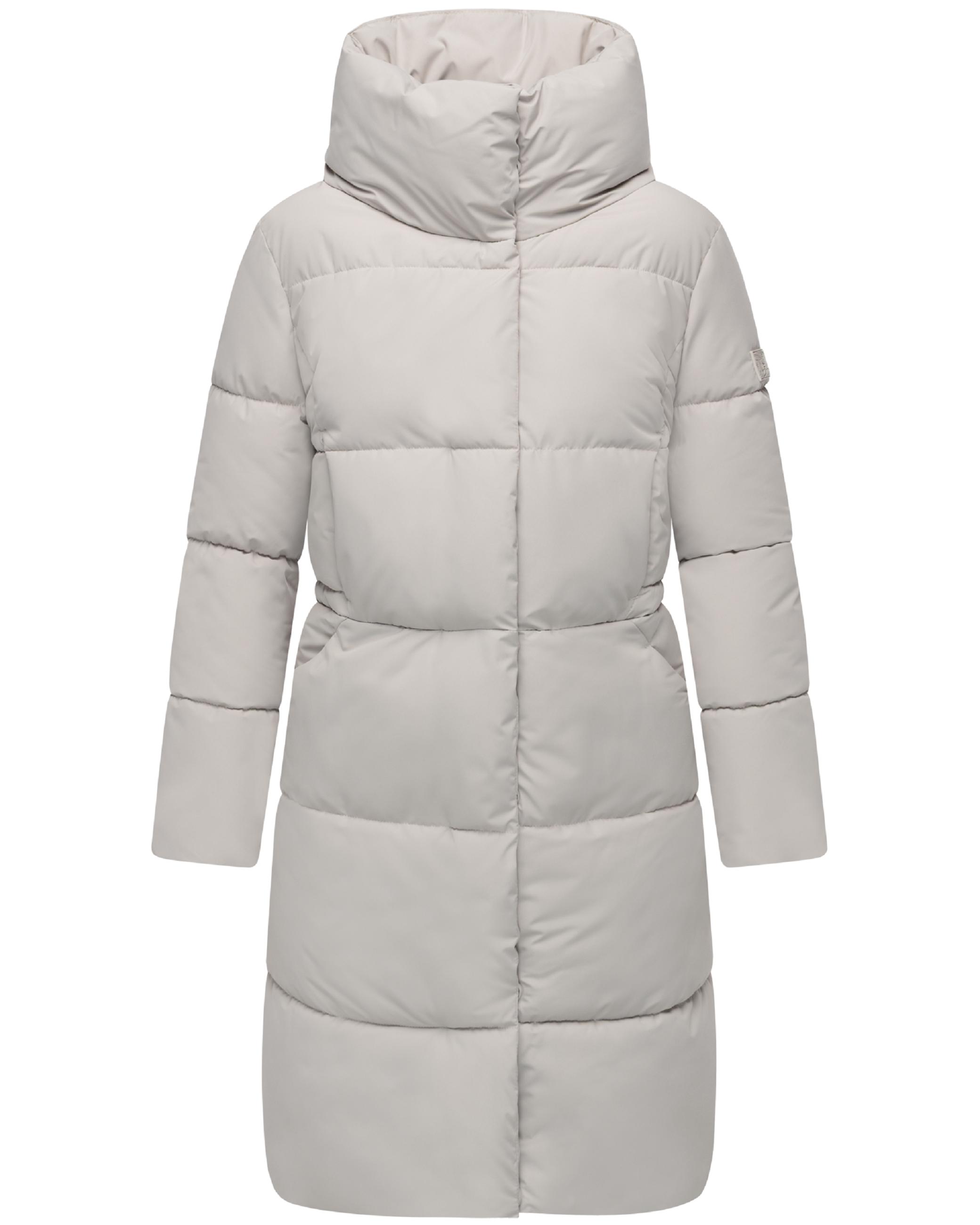 Winter Steppmantel "Wolkenkuss 14" Bone
