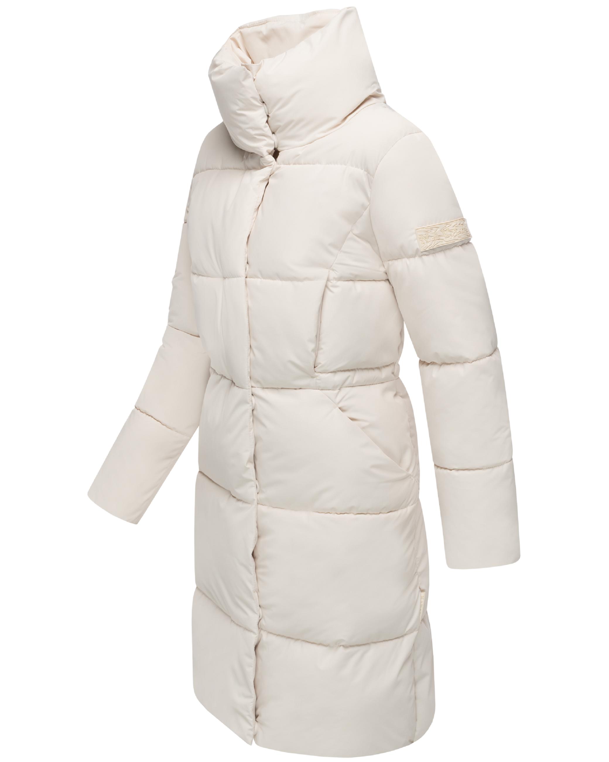 Winter Steppmantel "Wolkenkuss 14" Cream