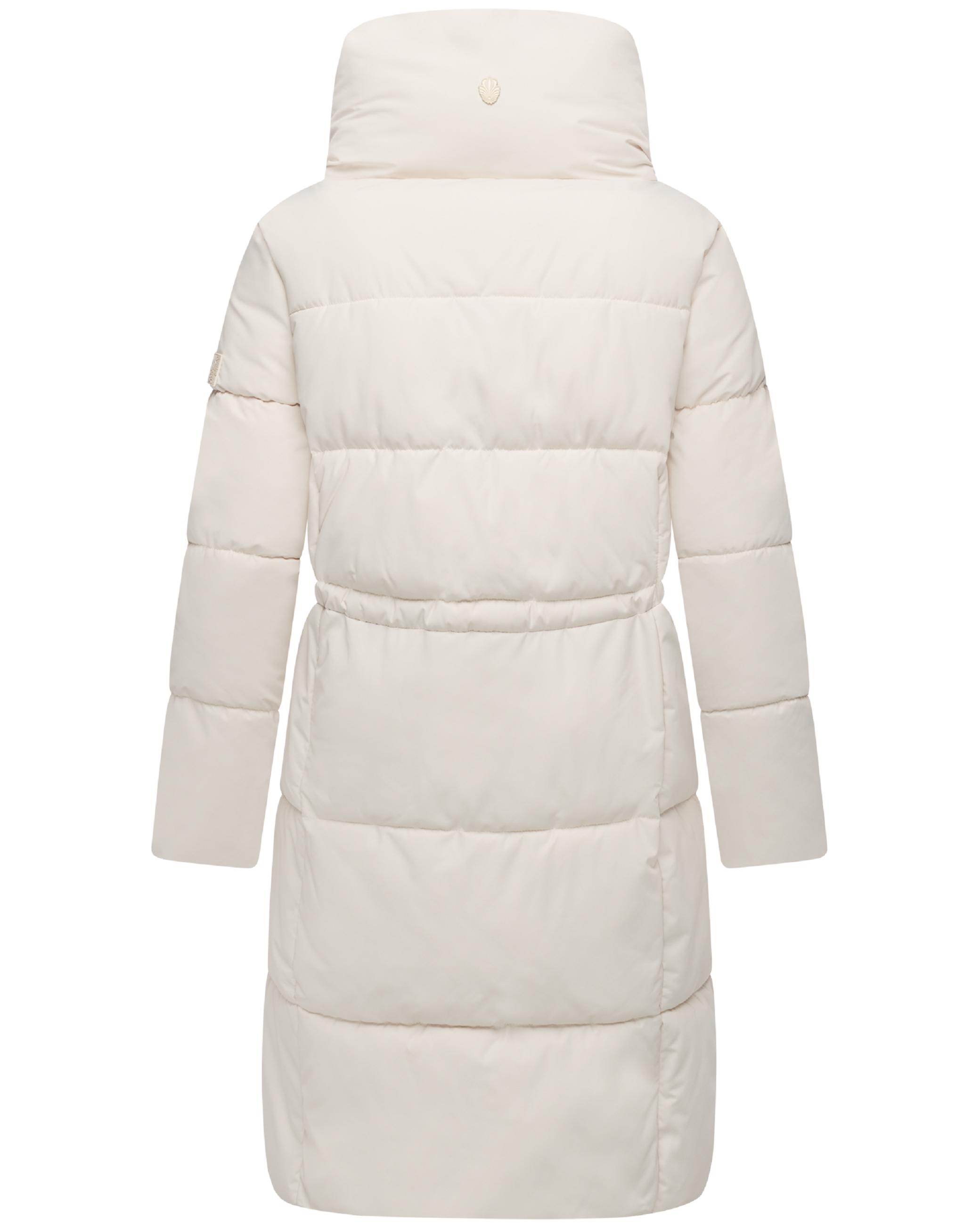 Winter Steppmantel "Wolkenkuss 14" Cream