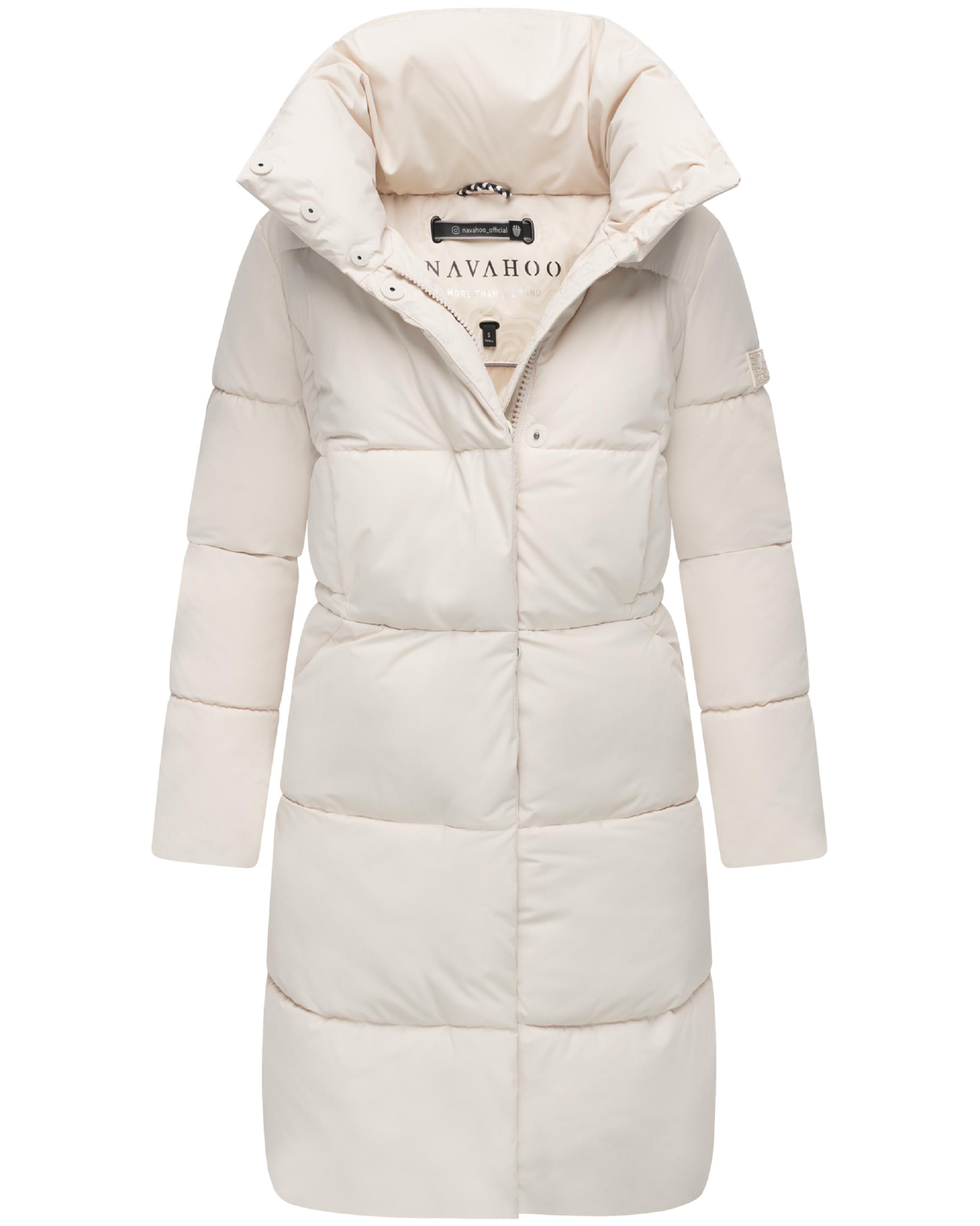 Winter Steppmantel "Wolkenkuss 14" Cream