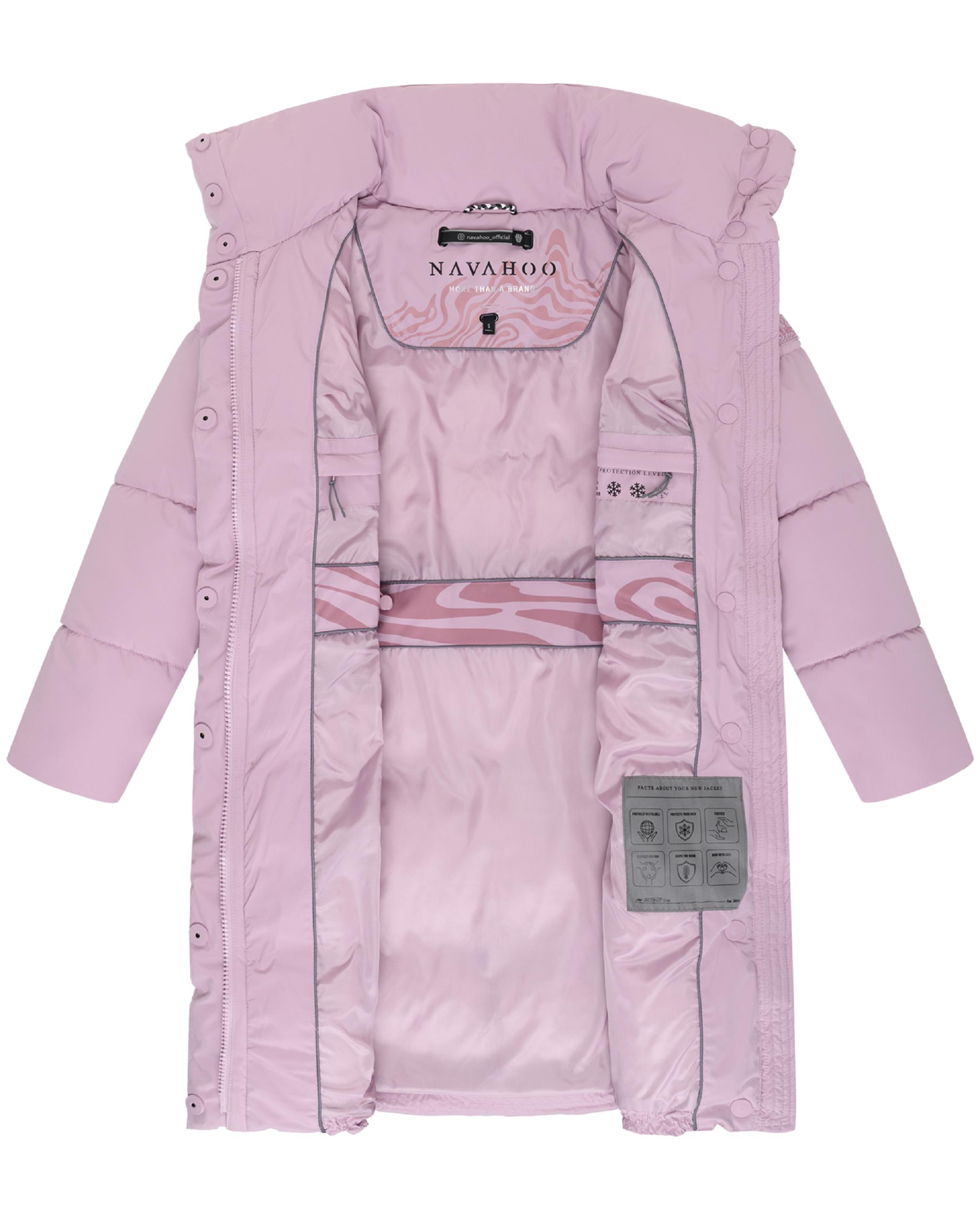 Winter Steppmantel "Wolkenkuss 14" Lilac Rose