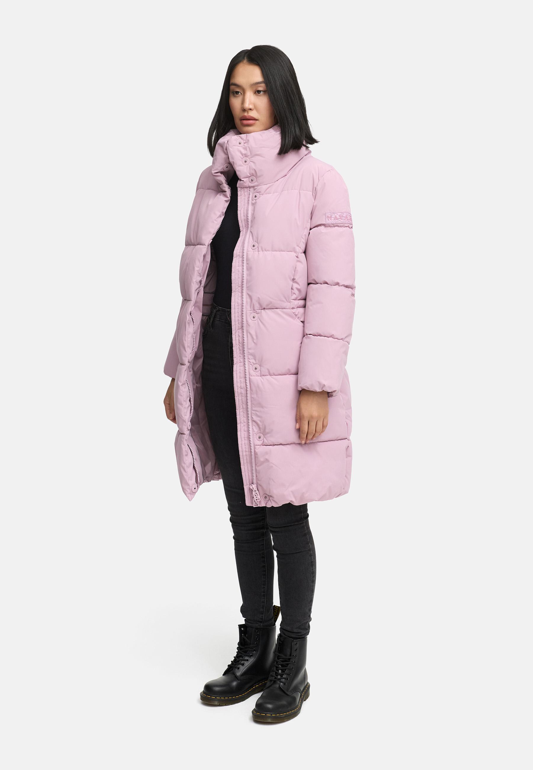 Winter Steppmantel "Wolkenkuss 14" Lilac Rose