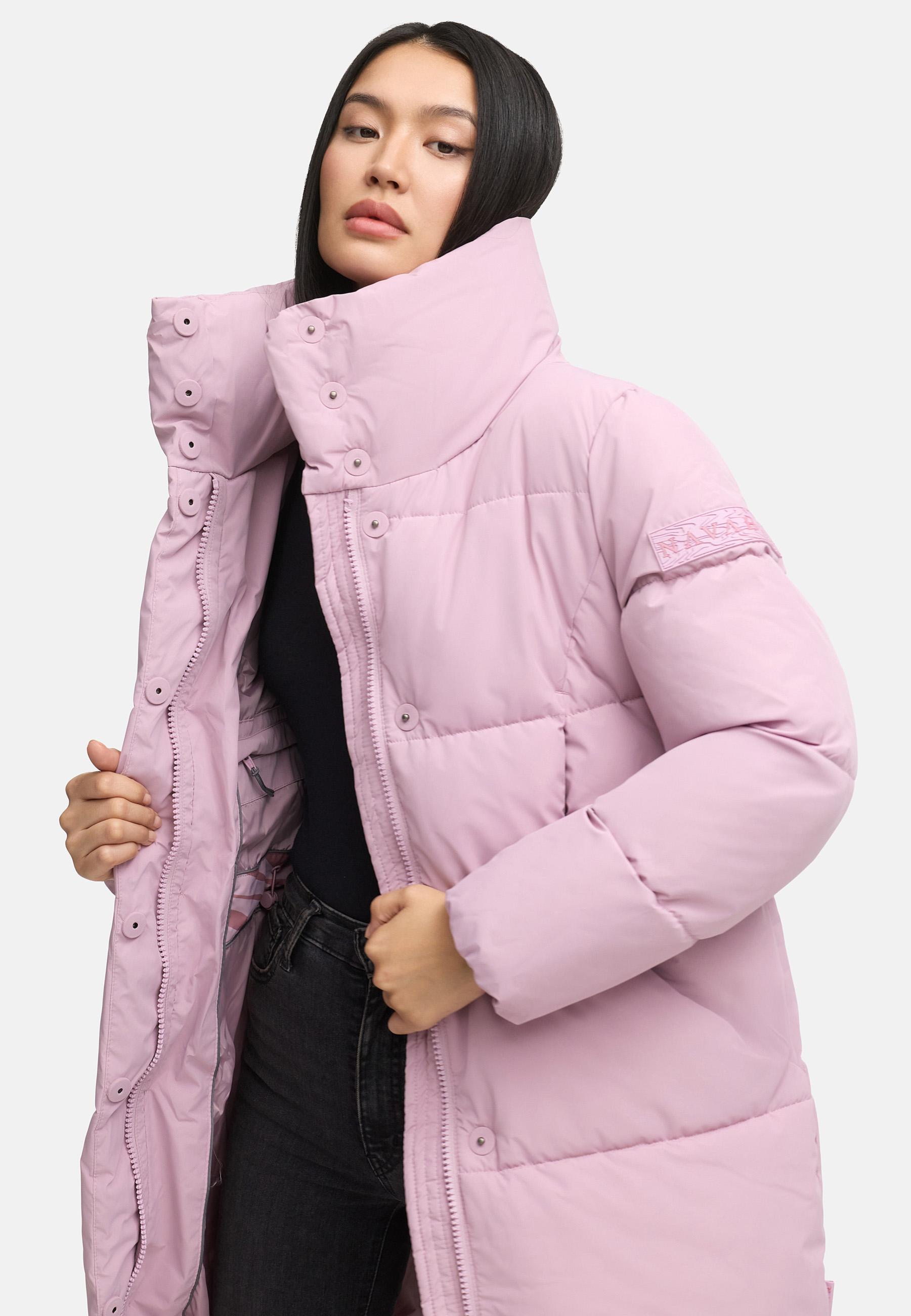 Winter Steppmantel "Wolkenkuss 14" Lilac Rose