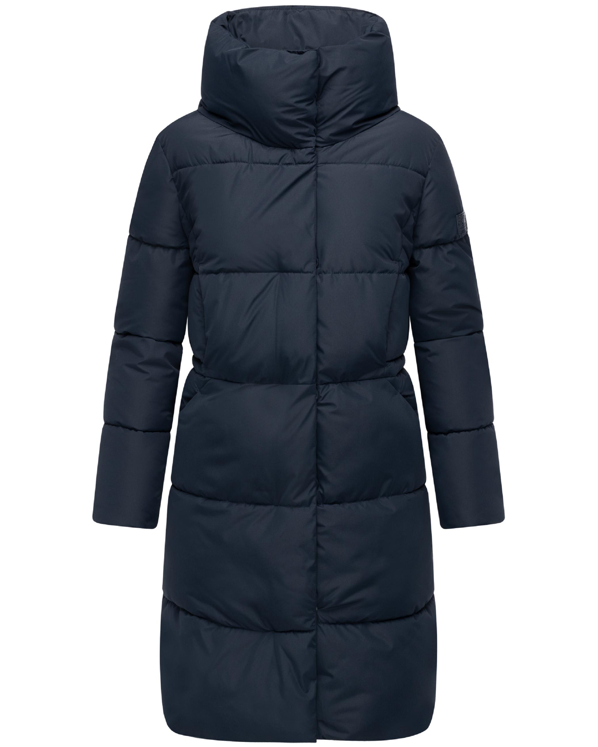 Winter Steppmantel "Wolkenkuss 14" Navy