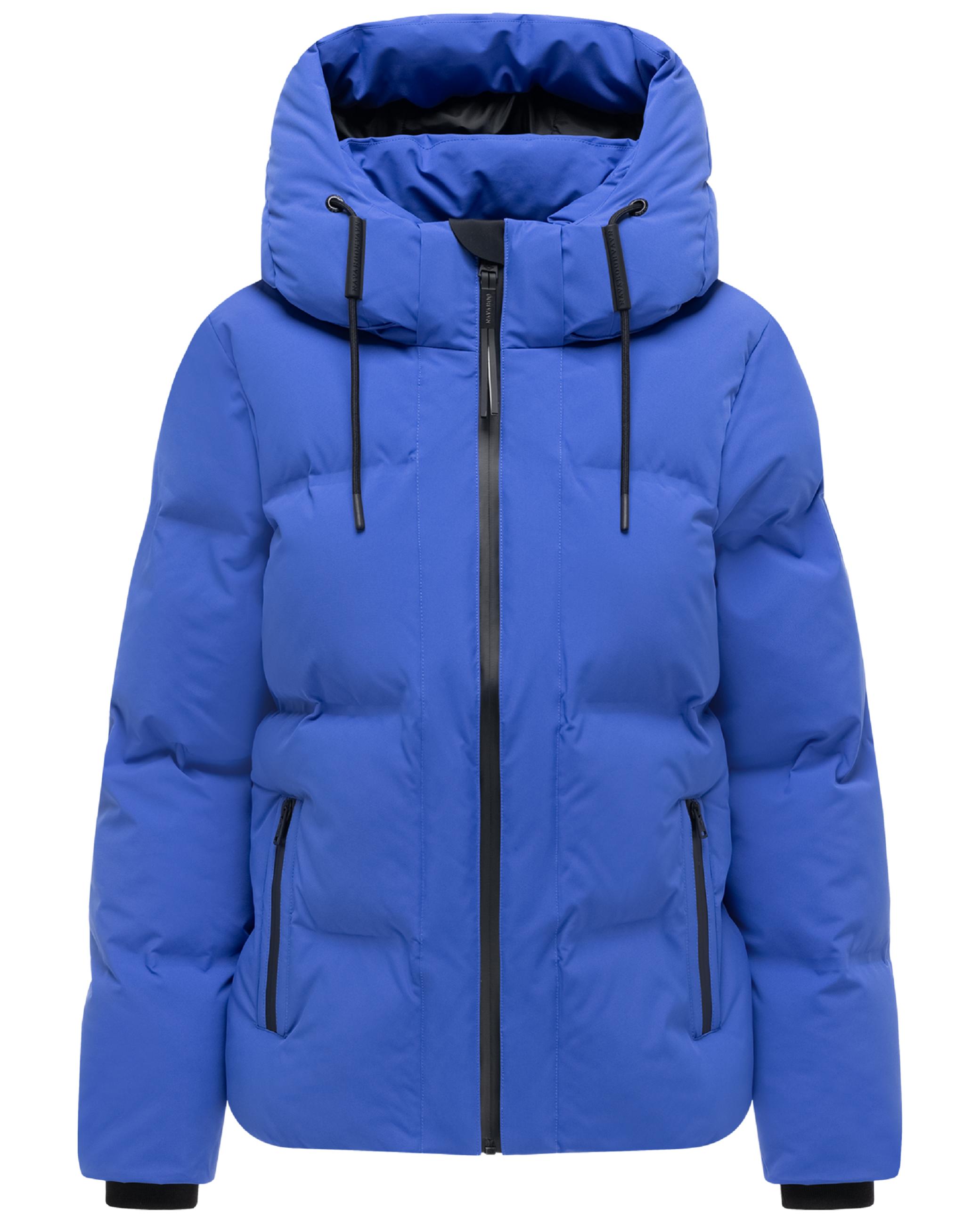 Warme Steppjacke mit verstellbarer Kapuze "Wolkentanz XIV" Galaxy Blue